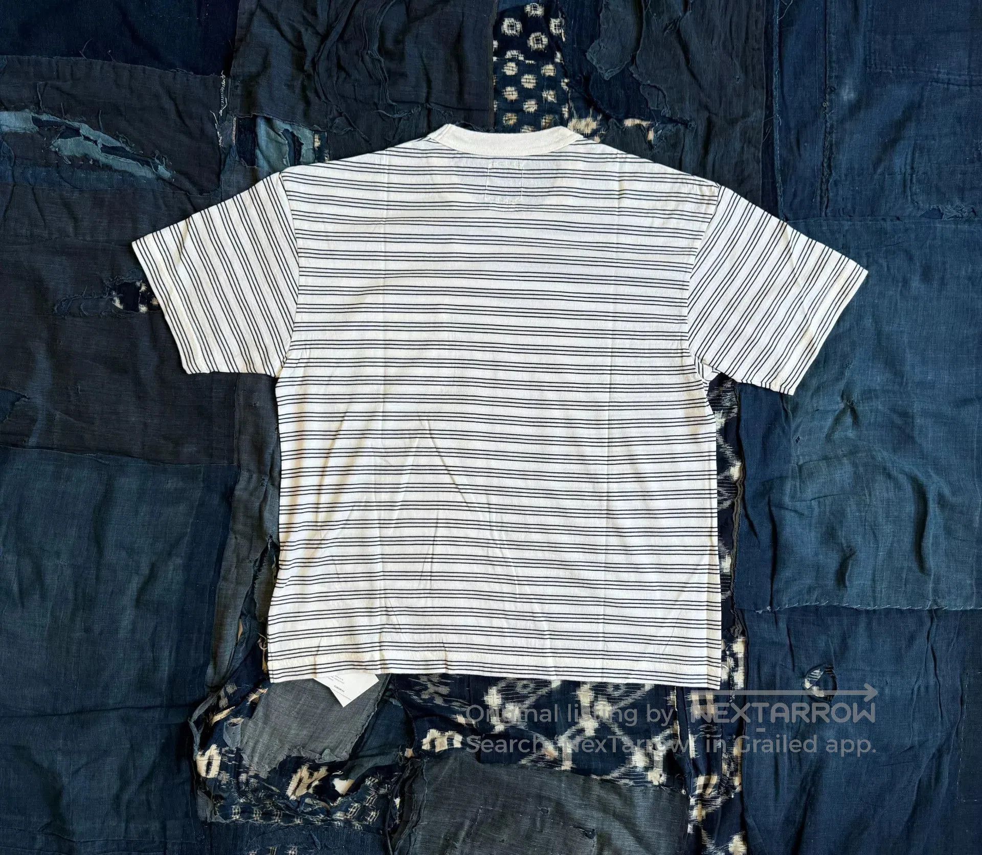 Visvim VISVIM 25AW JUMBO BORDER STRIPED TEE. Size US M / EU 48-50 / 2 - 2 Thumbnail