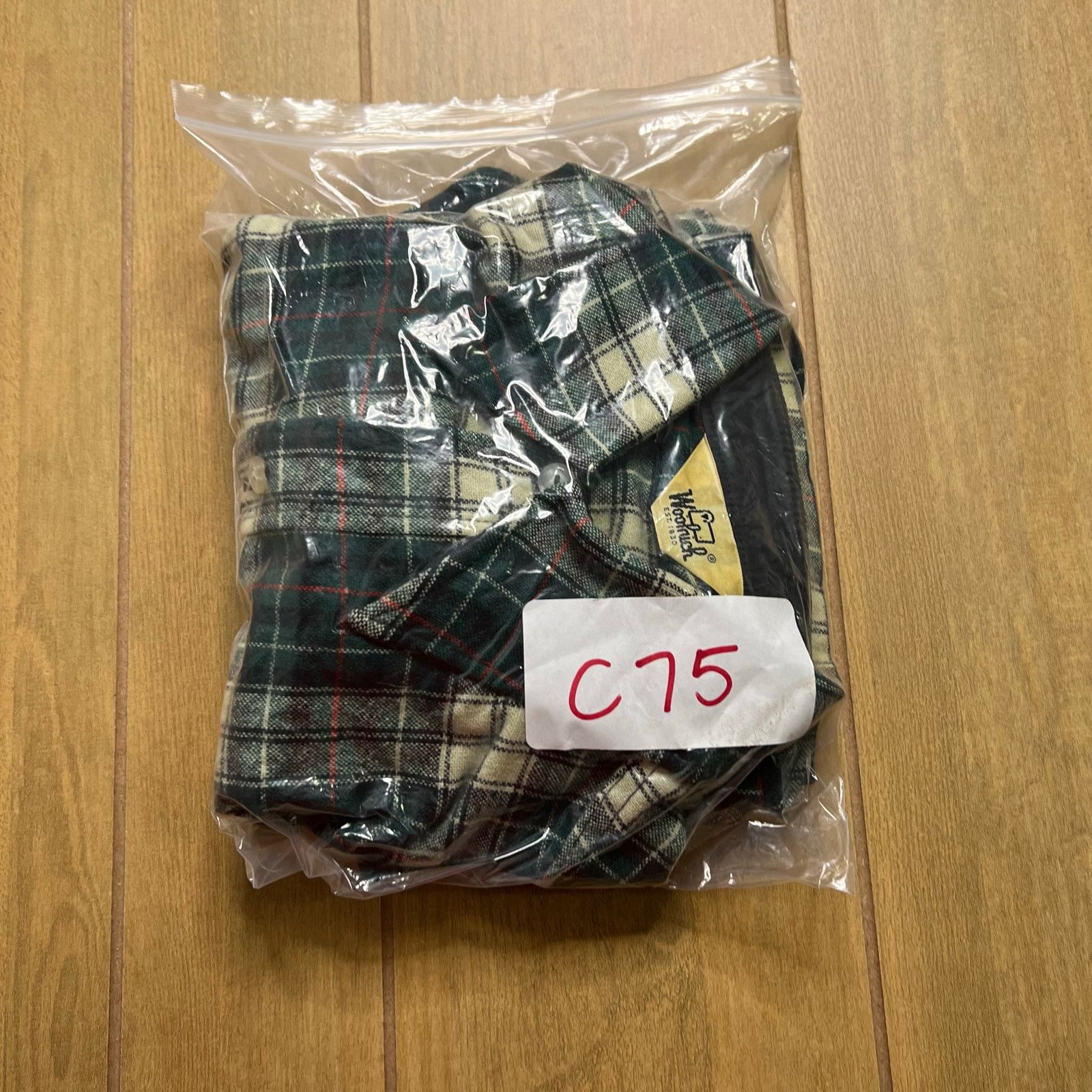 Woolrich Woolen Mills Woolrich Plaid Wool Shirt Flannel Mens Medium Green Lined Size US M / EU 48-50 / 2 - 14 Thumbnail