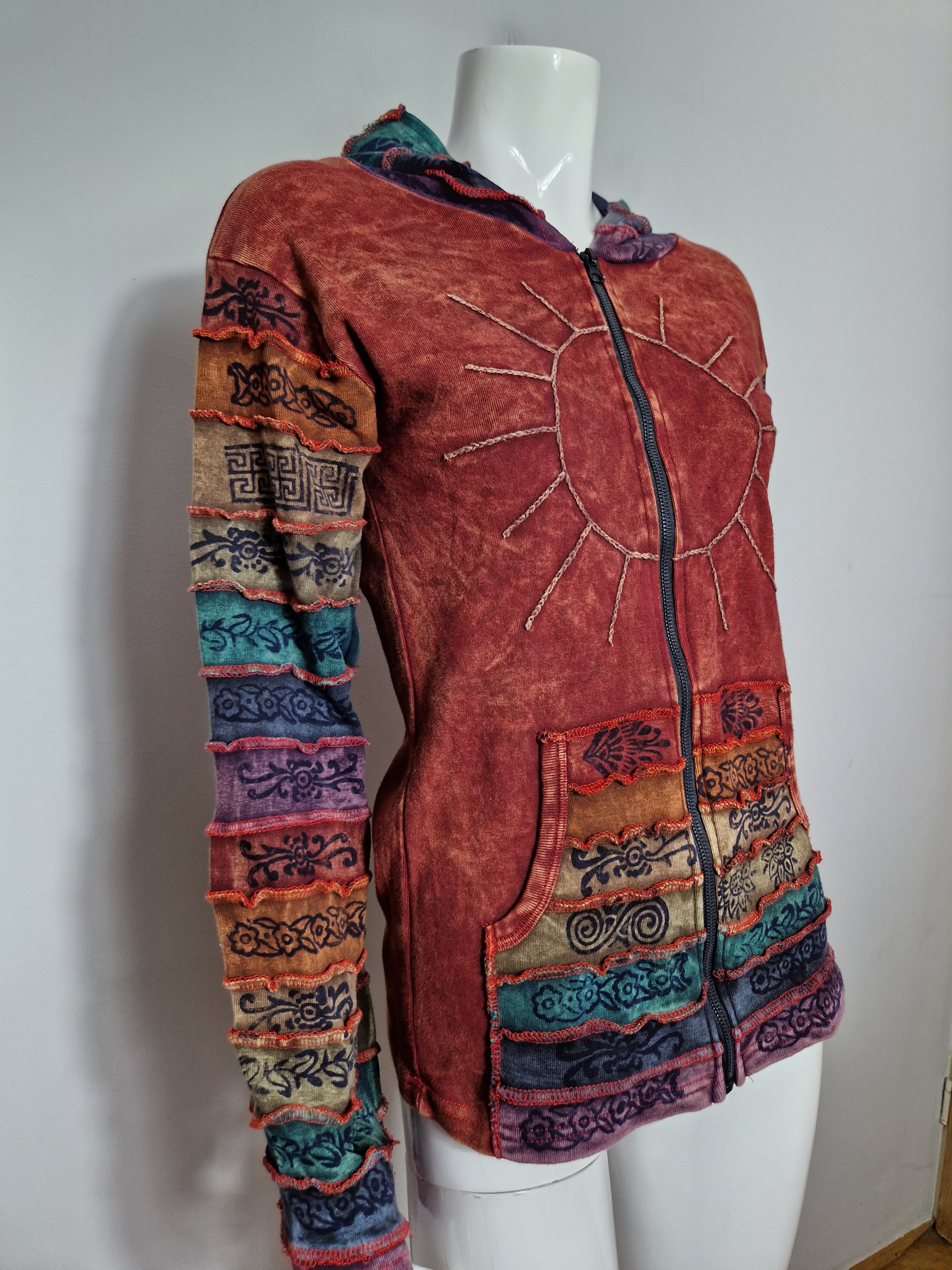Vintage vintage zip ed hardy gaultier style hippie mesh y2k zip Size M / US 6-8 / IT 42-44 - 4 Thumbnail