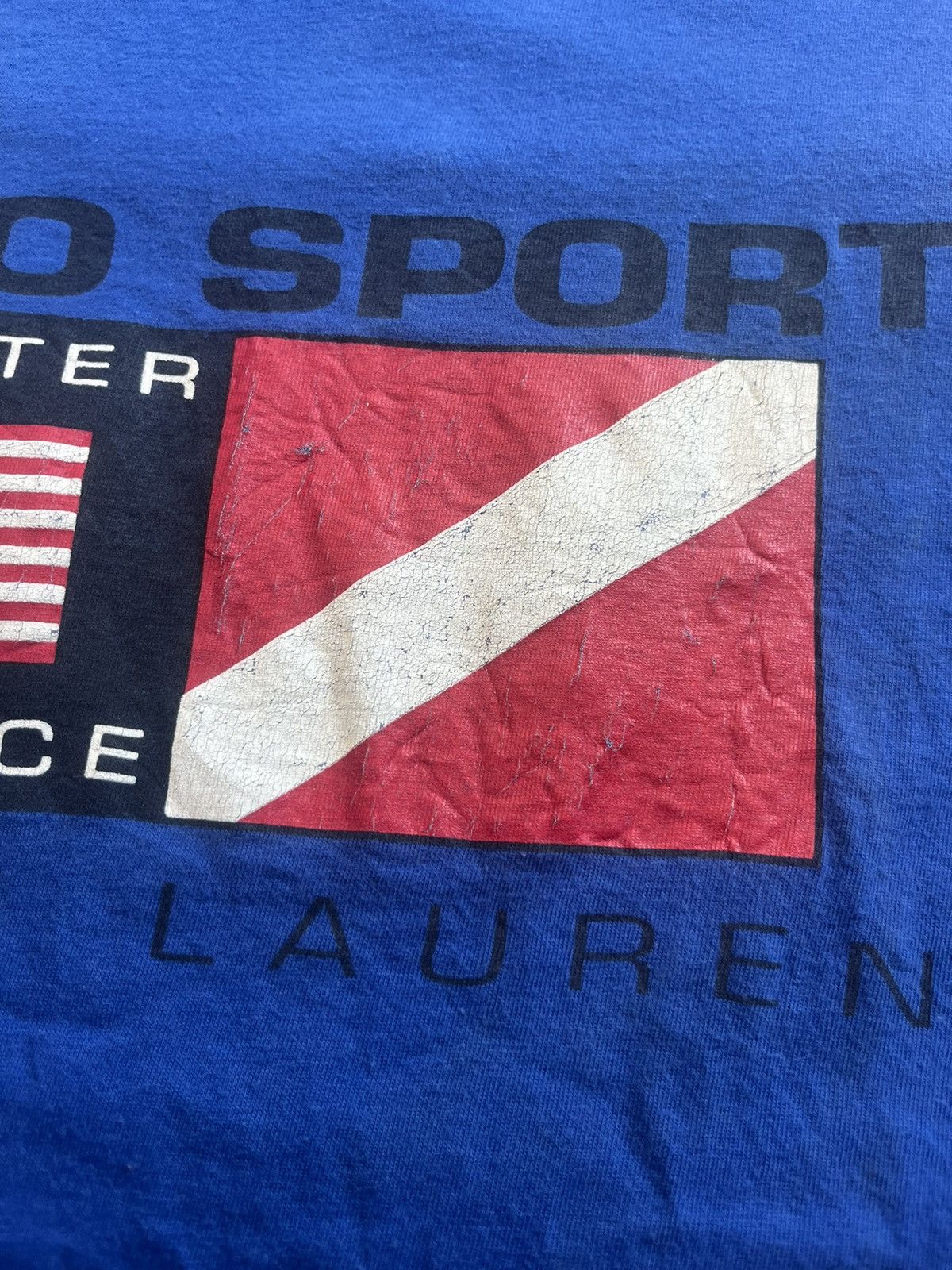 Polo Ralph Lauren Vintage POLO SPORT RALPH LAUREN Charter Service 90’s Tshirt Size US M / EU 48-50 / 2 - 6 Thumbnail