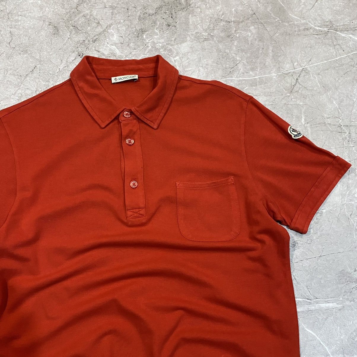 Moncler MONCLER POLO TEE MAGLIA MINI LOGO LUXURY Size US S / EU 44-46 / 1 - 5 Thumbnail
