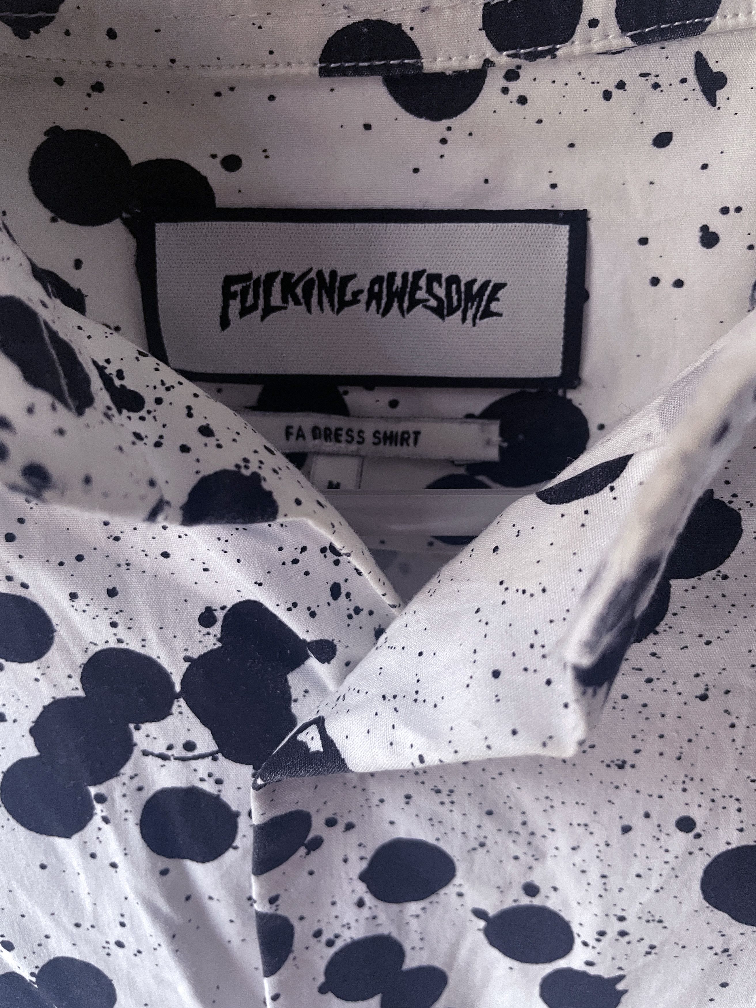Fucking Awesome Paint splatter button-down Size US M / EU 48-50 / 2 - 2 Thumbnail