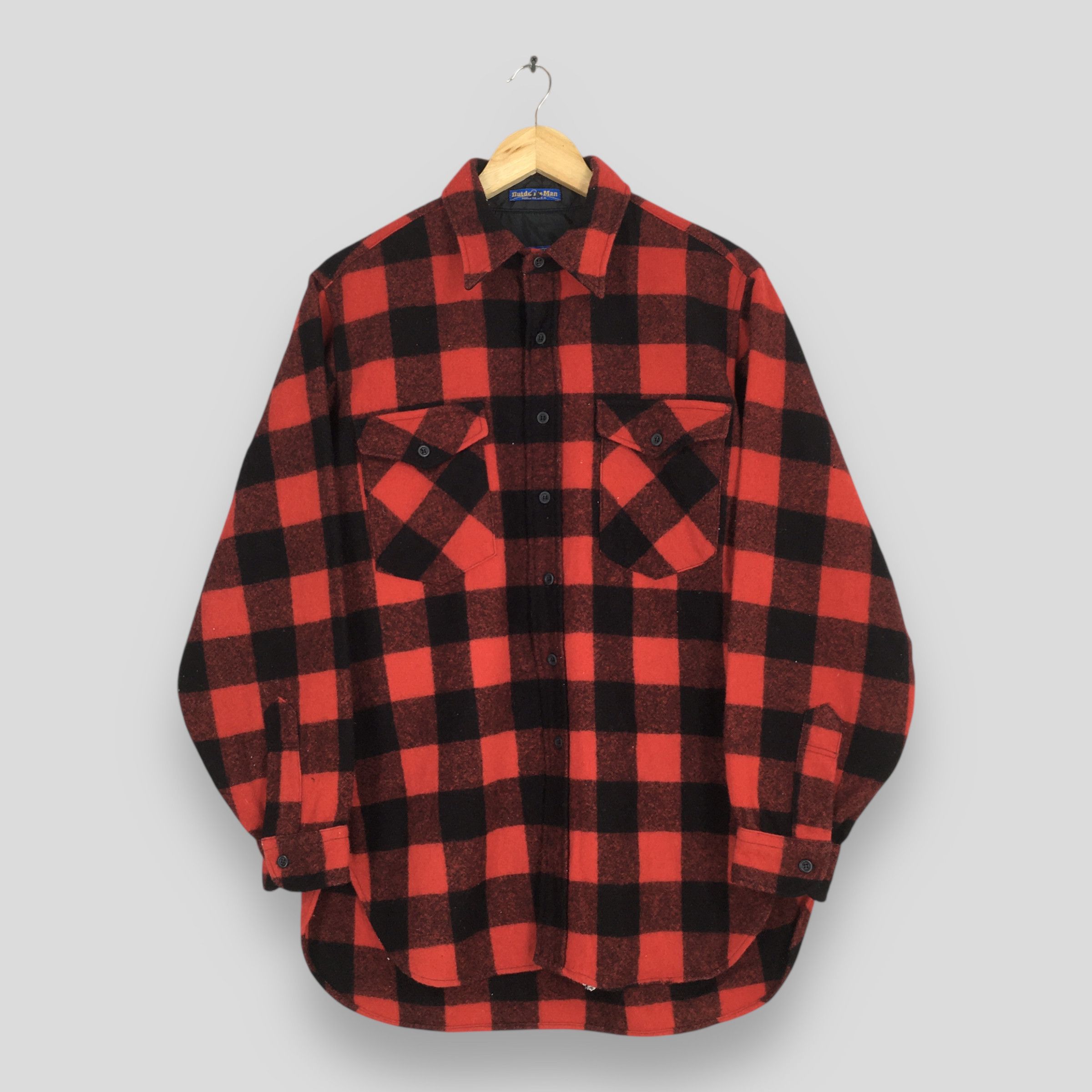 Pendleton Vintage 1980s Pendleton Plaid Shadow Checkered Shirt Large Size US L / EU 52-54 / 3 - 1 Thumbnail