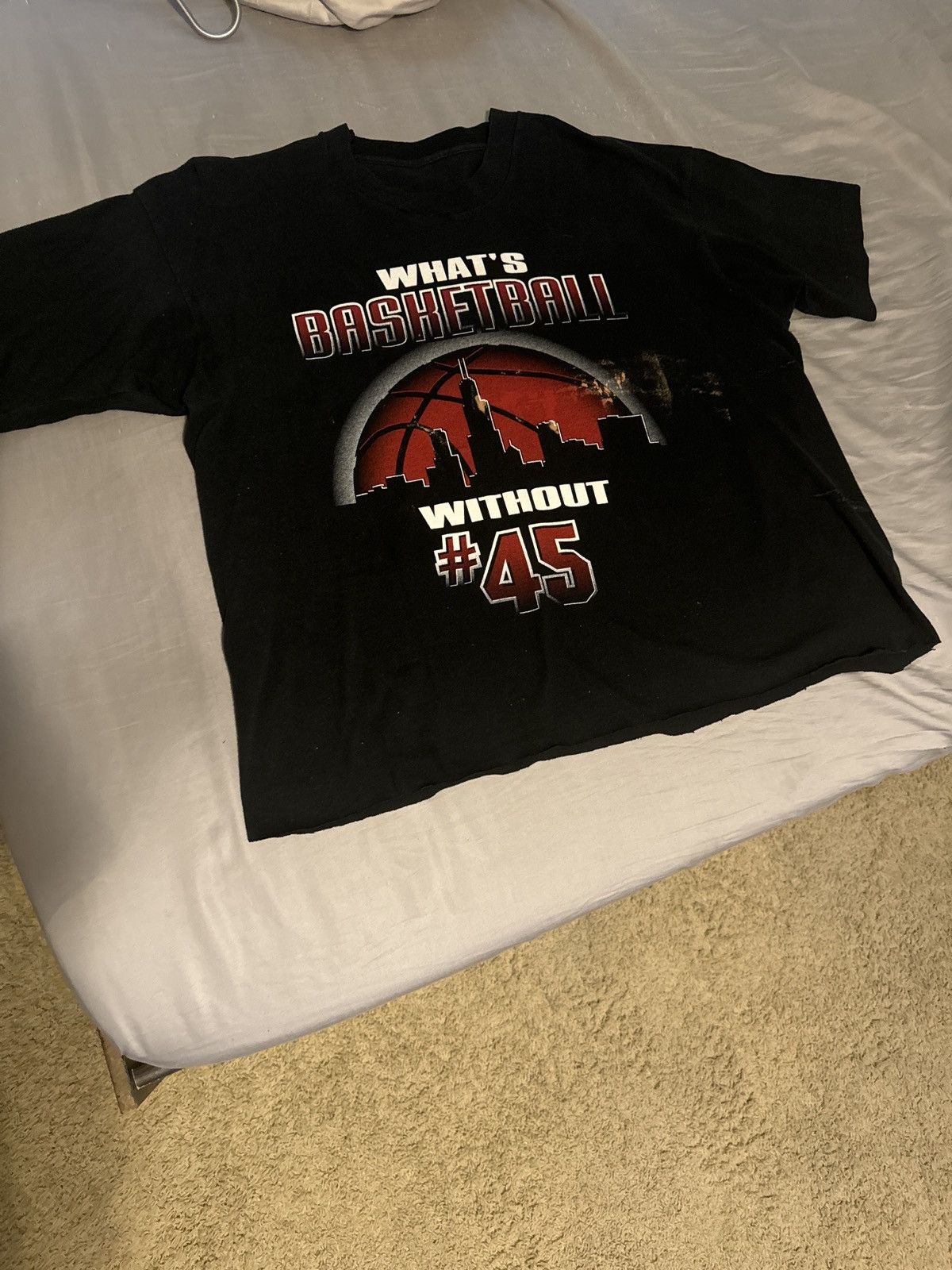 Vintage Jordan graphic tee Size US L / EU 52-54 / 3 - 1 Thumbnail