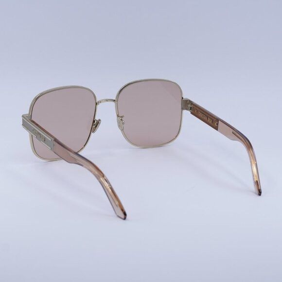 Dior 🕶️ New Dior DIORSIGNATURE S5U B0L0 Sunglasses - Shiny Gold Size ONE SIZE - 10 Thumbnail