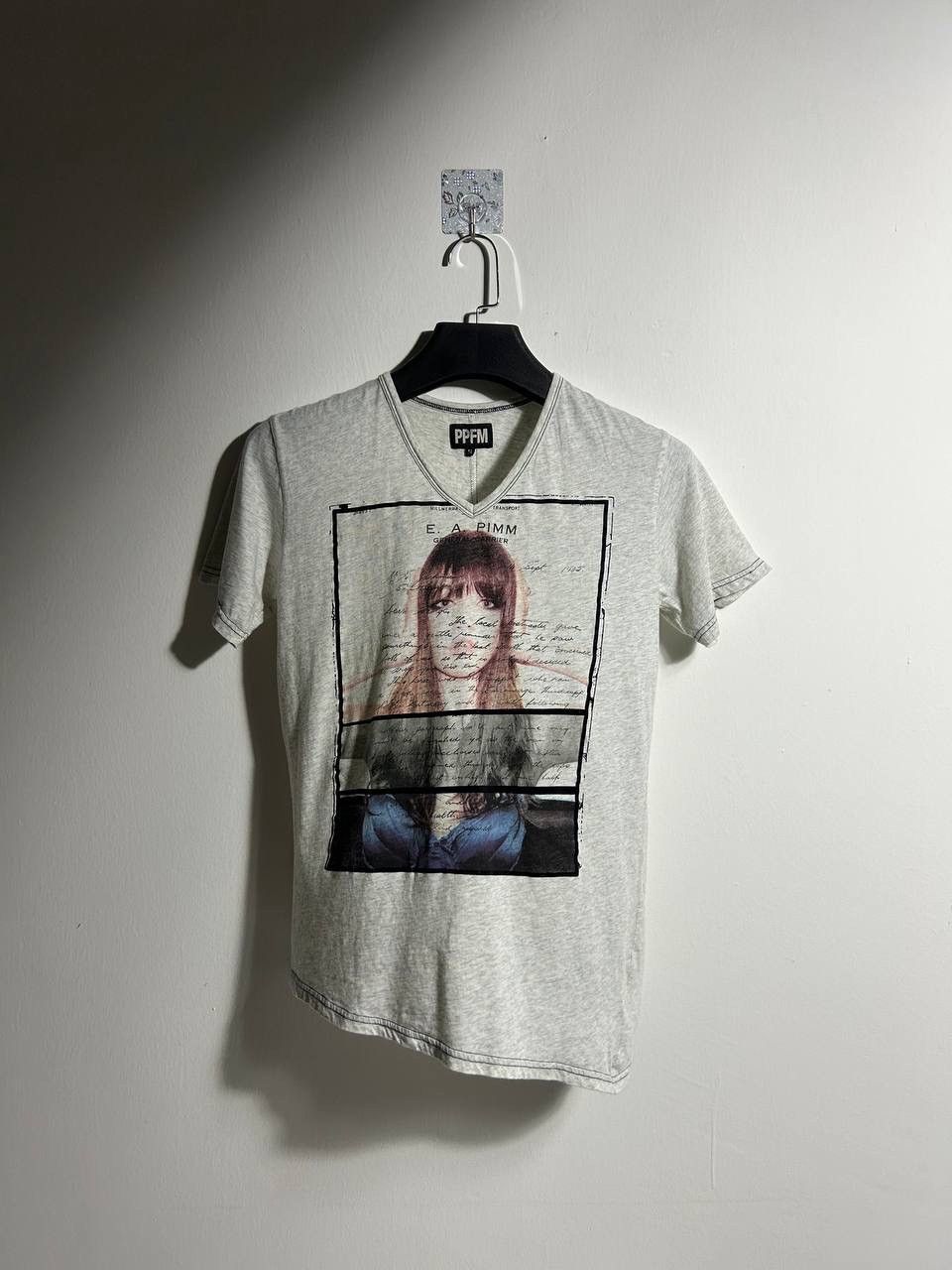 If Six Was Nine PPFM Letter By E. A. Pimm Asymmetry Shirt Size M / US 6-8 / IT 42-44 - 1 Thumbnail