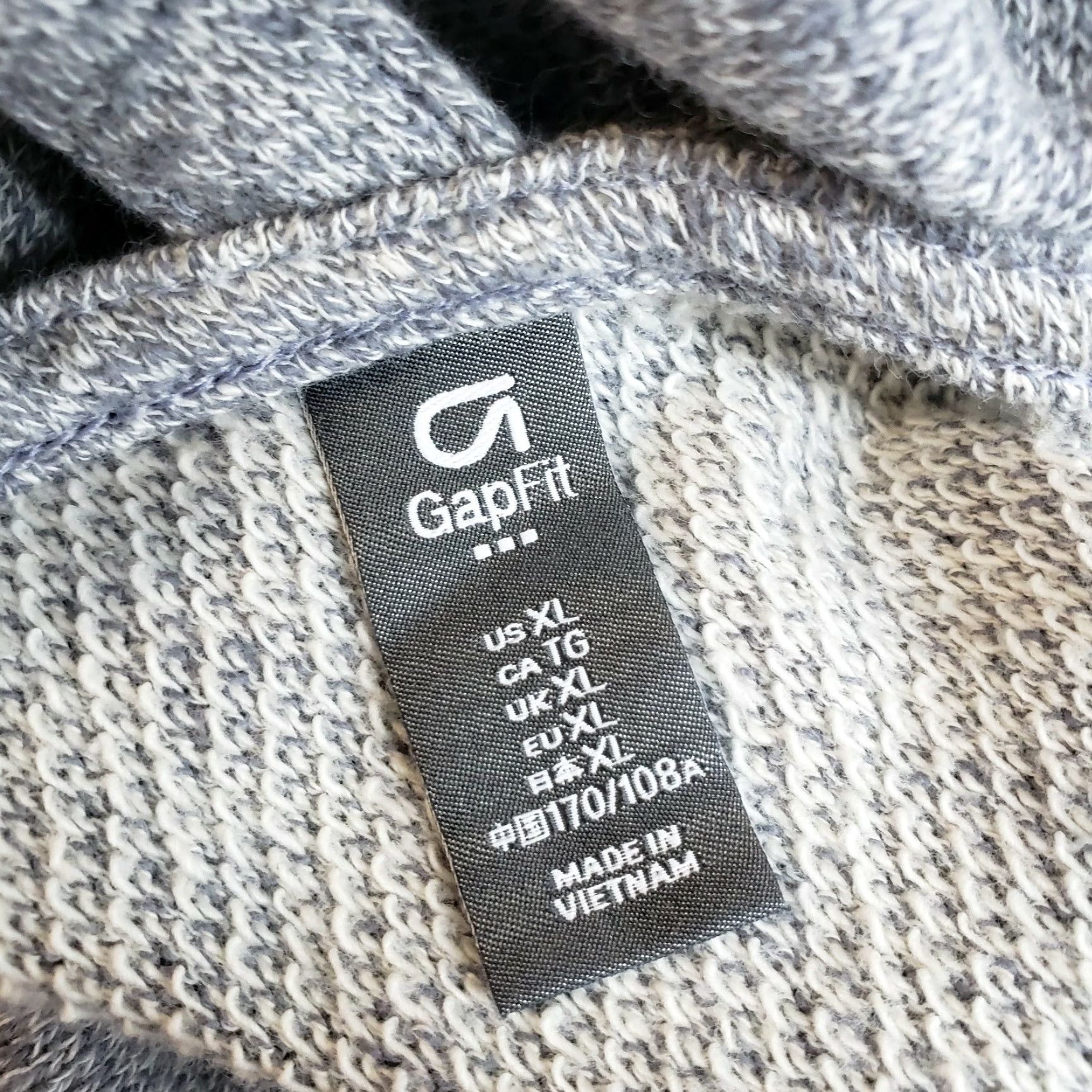 Gap Gap Sweatshirt Womens XL Gray Long Sleeve Cotton Pullover Size XL / US 12-14 / IT 48-50 - 7 Thumbnail