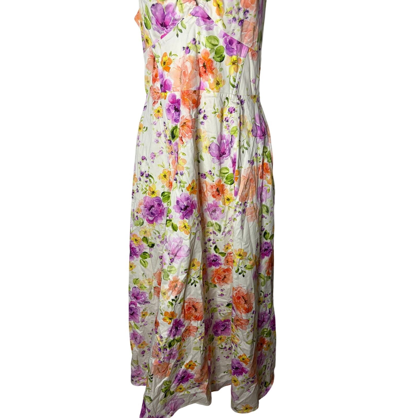 New The Favorite Daughter Floral Halting Traffic Midi Dress