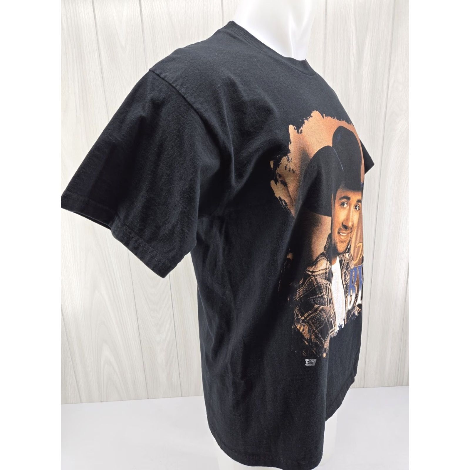 Fruit Of The Loom VINTAGE Tracy Byrd 1998 “I’m From The Country” T Shirt Mens L Black Cotton Logo 90s Tour Mens Size US L / EU 52-54 / 3 - 6 Thumbnail