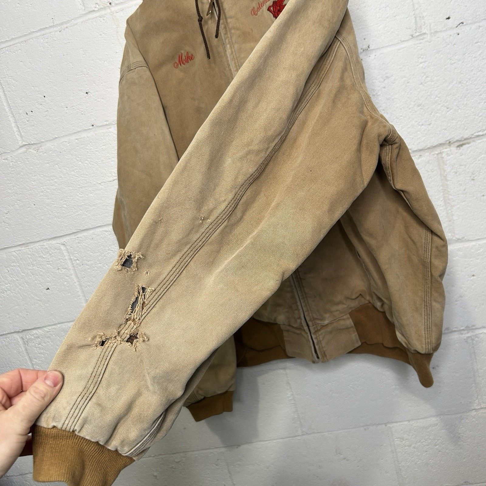 Carhartt Vintage Carhartt Flannel-Lined Hooded Active Jacket “Brown” Size US XL / EU 56 / 4 - 6 Thumbnail