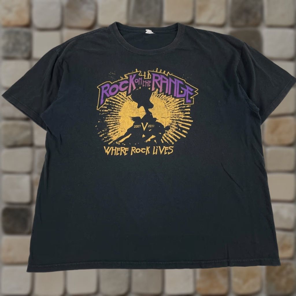 Anvil Rock on the Range Shirt Mens XL Black Band Tour Concert Korn Staind Y2K Rock Grunge T-Shirt Nike? Size US XL / EU 56 / 4 - 1 Thumbnail