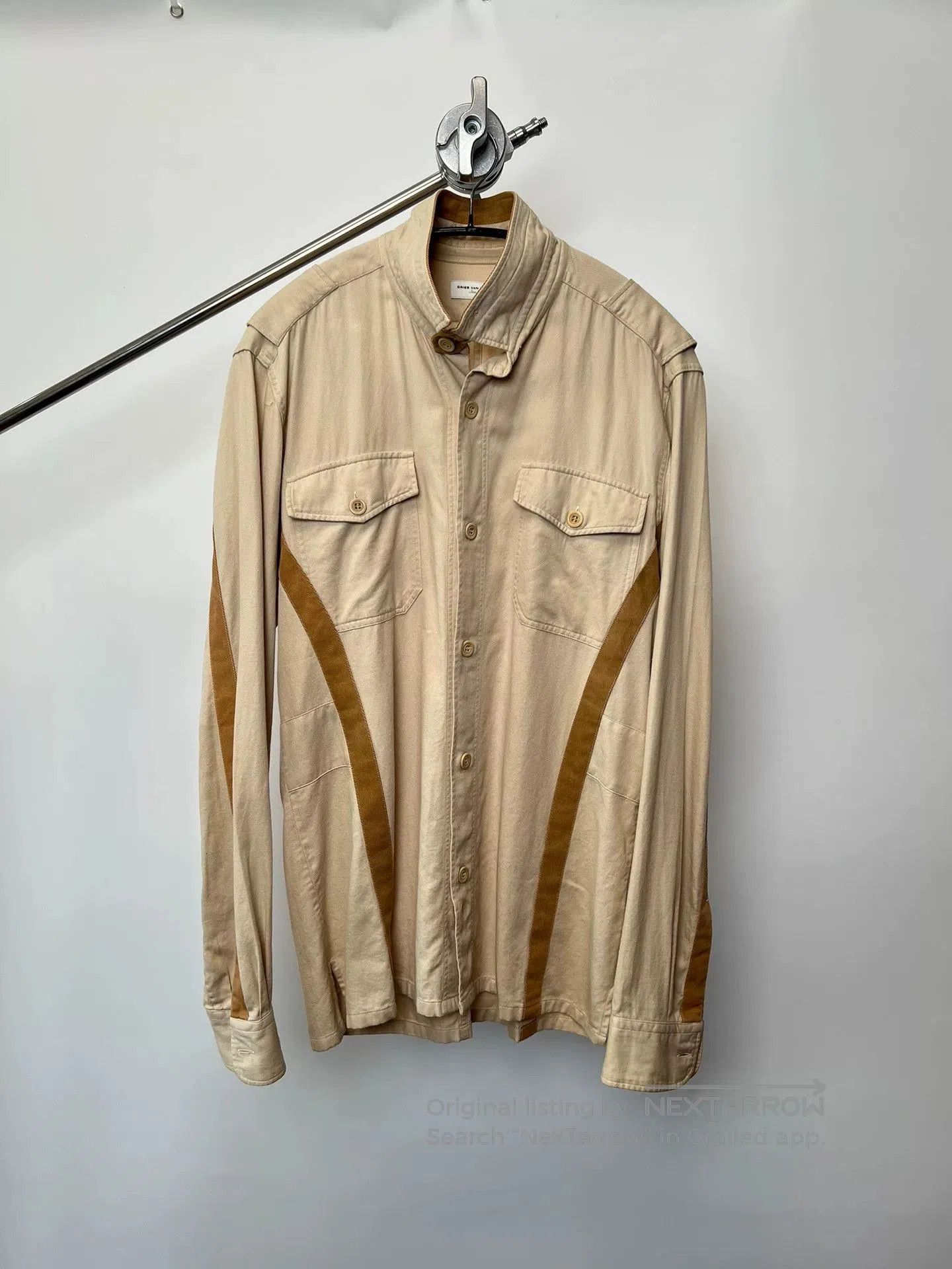 Dries Van Noten Dries Van Noten Button-Up Shirt Jacket. Size US M / EU 48-50 / 2 - 1 Thumbnail