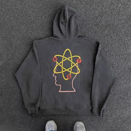 VIBE Vintage Street Hip Hop Fun Funny Print Hooded Sweatshirt Size US XL / EU 56 / 4 - 5 Thumbnail