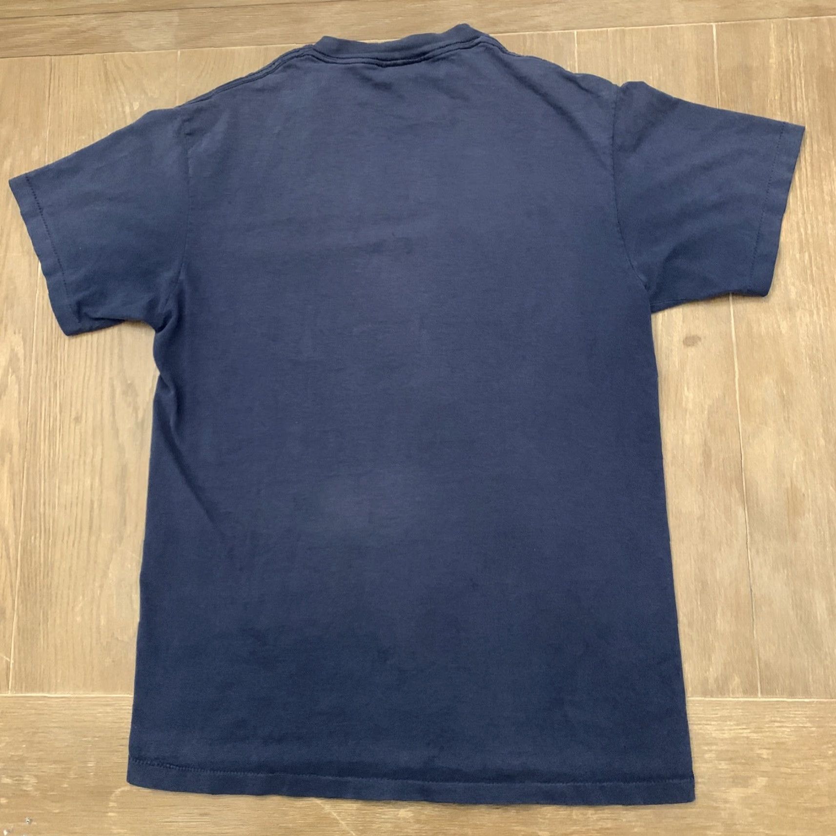 Vintage VINTAGE United States Navy Atlantic Fleet T Shirt Men M Blue Single Stitch - USN Navy Shirt 90s/Atlantic Fleet Mens Medium Size US M / EU 48-50 / 2 - 7 Thumbnail