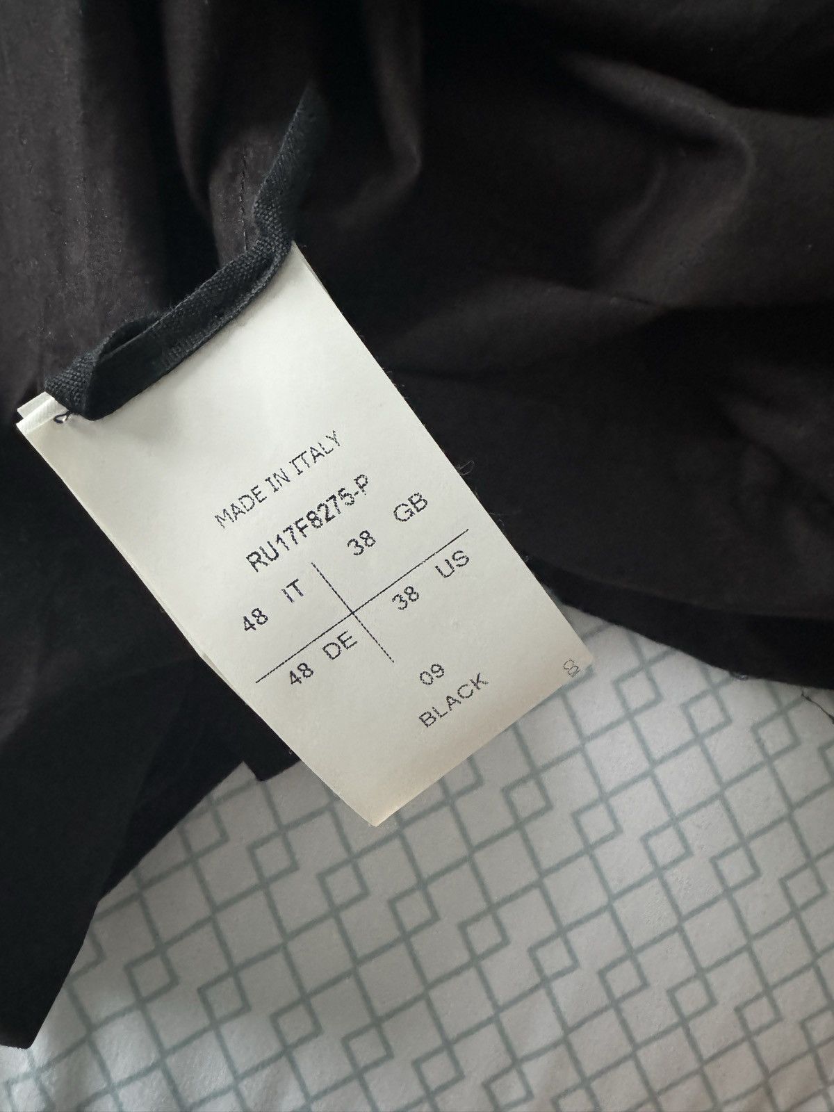 Rick Owens Rick Owens 17fw Shirt RU17F8275-P Size US M / EU 48-50 / 2 - 3 Thumbnail