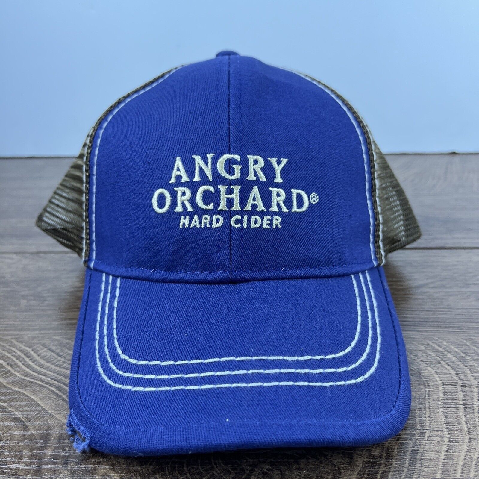 Other Hard Cider Hat Angry Orchard Blue Adjustable Hat Snapback Ad Size ONE SIZE - 1 Thumbnail
