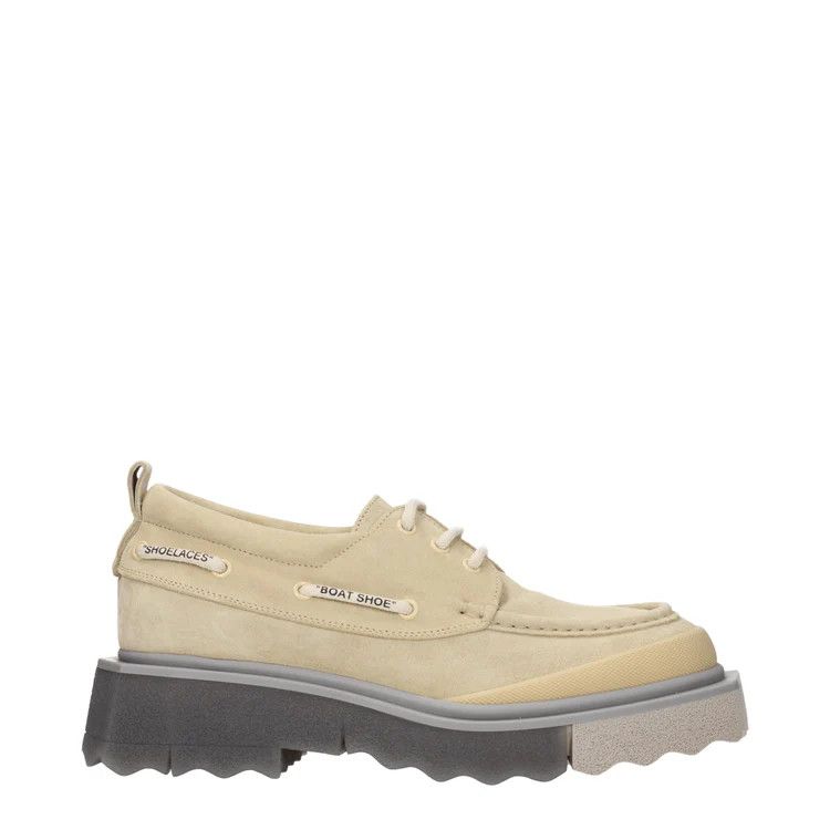 ob1o1e0524 Lace Up And Monkstrap in Beige
