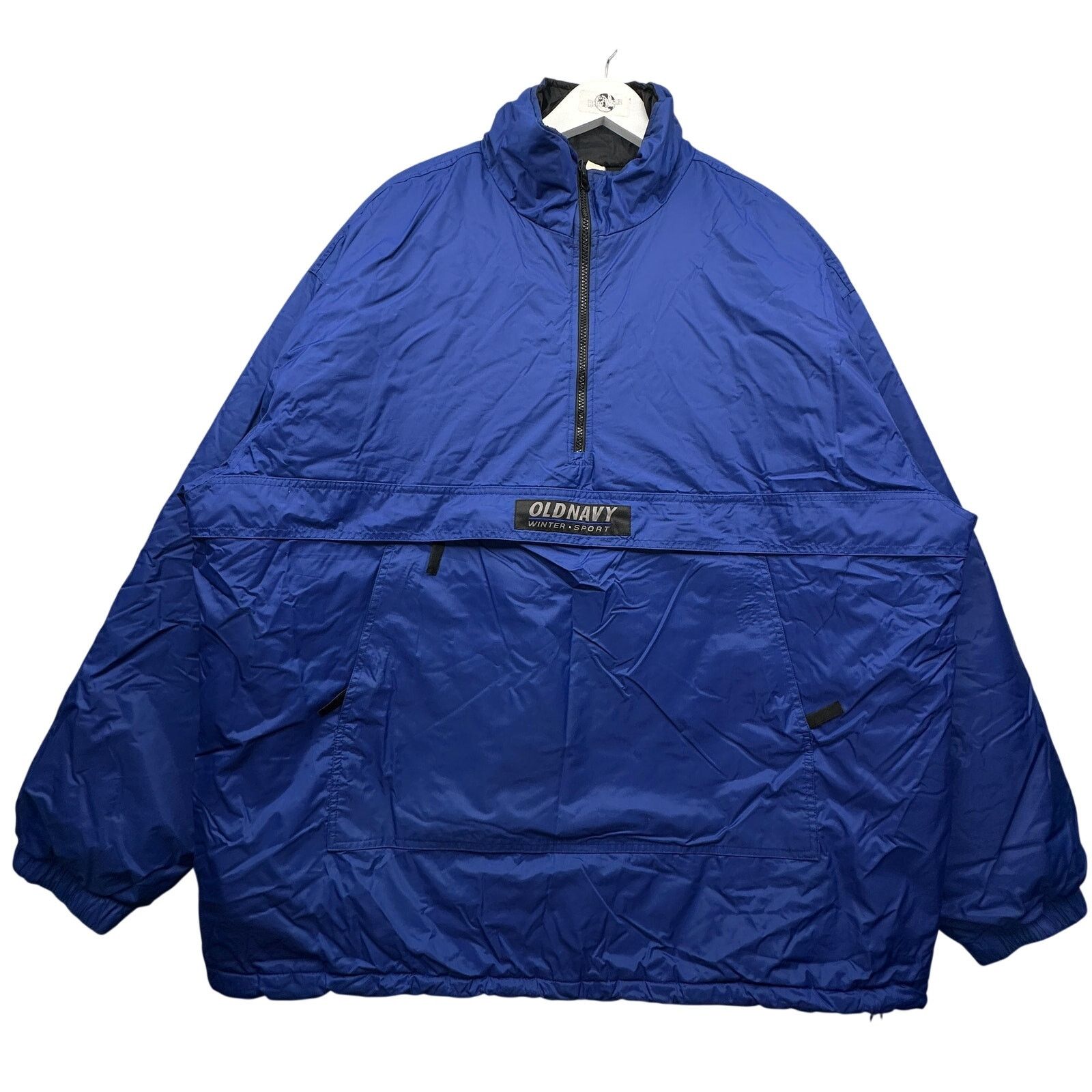 Old Navy Vintage 90s Old Navy 1/2 Zip Anorak Windbreaker Jacket XXL Size US XXL / EU 58 / 5 - 1 Thumbnail