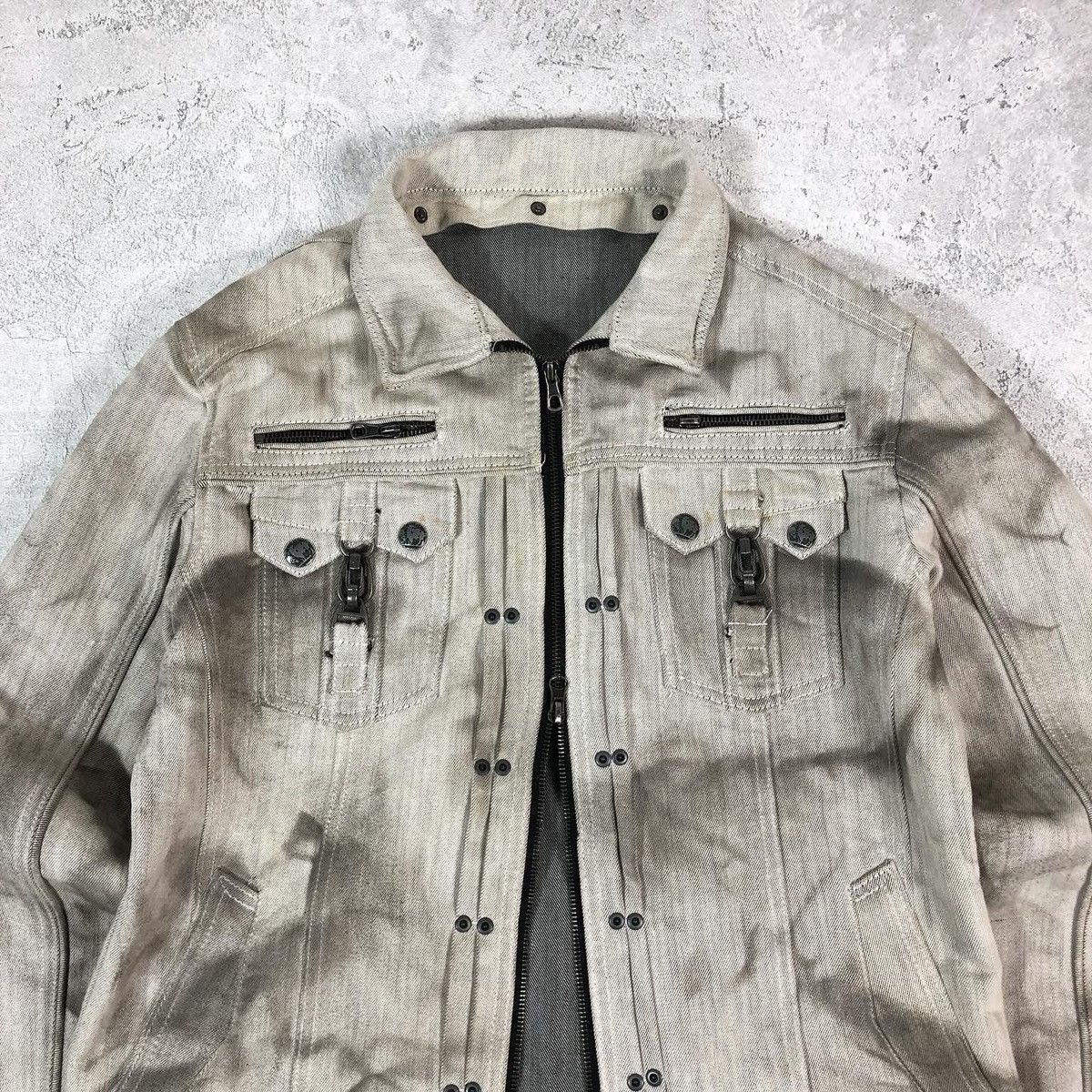 In The Attic In The Attic Jeans Zipper Jacket Size US L / EU 52-54 / 3 - 4 Thumbnail