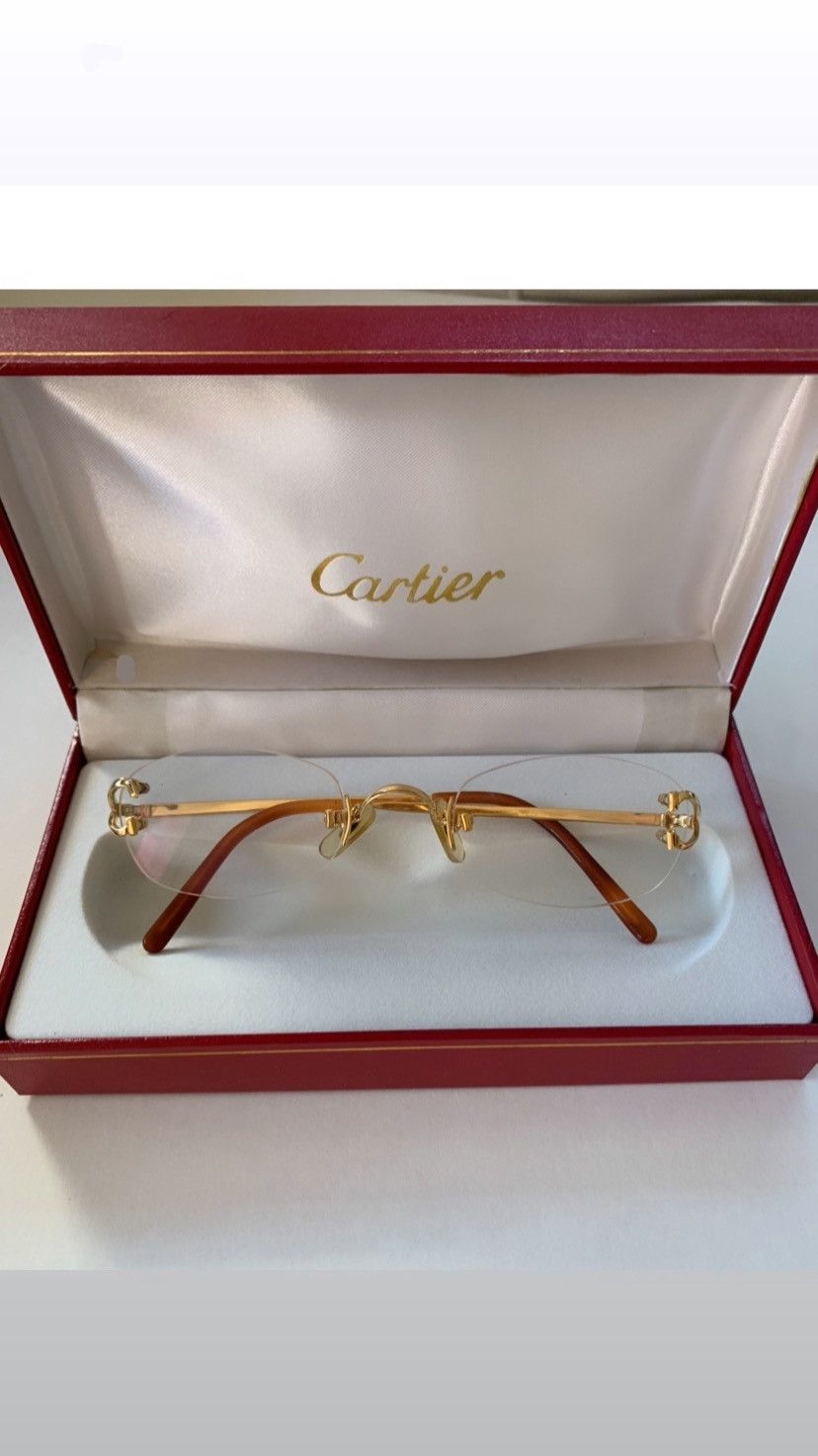 Cartier Cartier C Decor Oval Glasses Size ONE SIZE - 1 Thumbnail