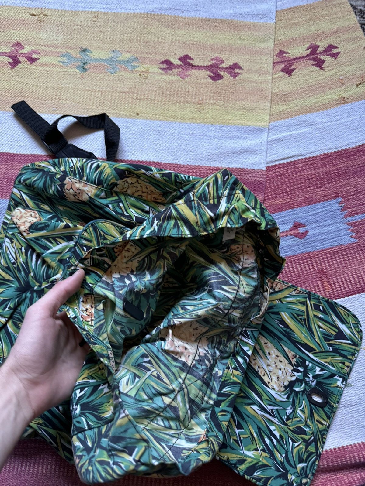 Quiksilver Vintage 90’s Quiksilver Hawaiian y2k All Over Print Backpack Size ONE SIZE - 7 Thumbnail