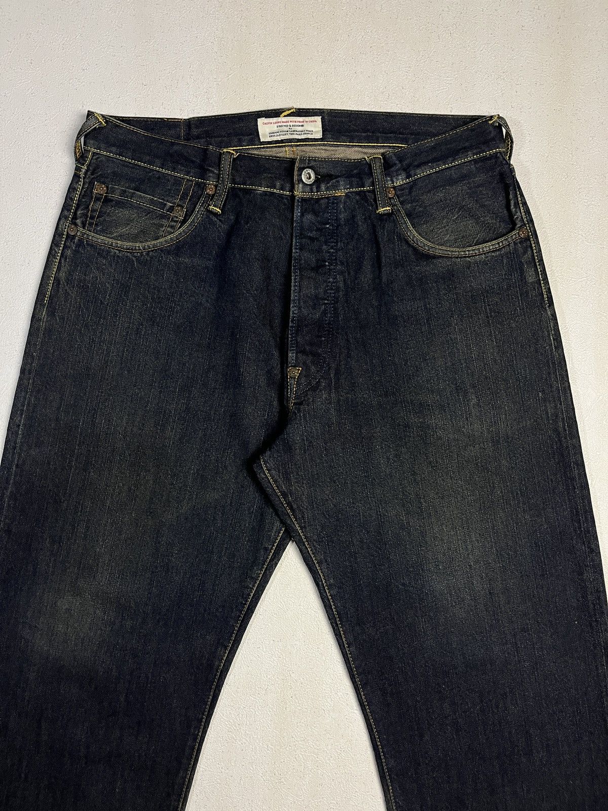 Evisu Rare Evisu Yamane Paris Distressed Selvedge Jeans Size US 36 / EU 52 - 15 Thumbnail