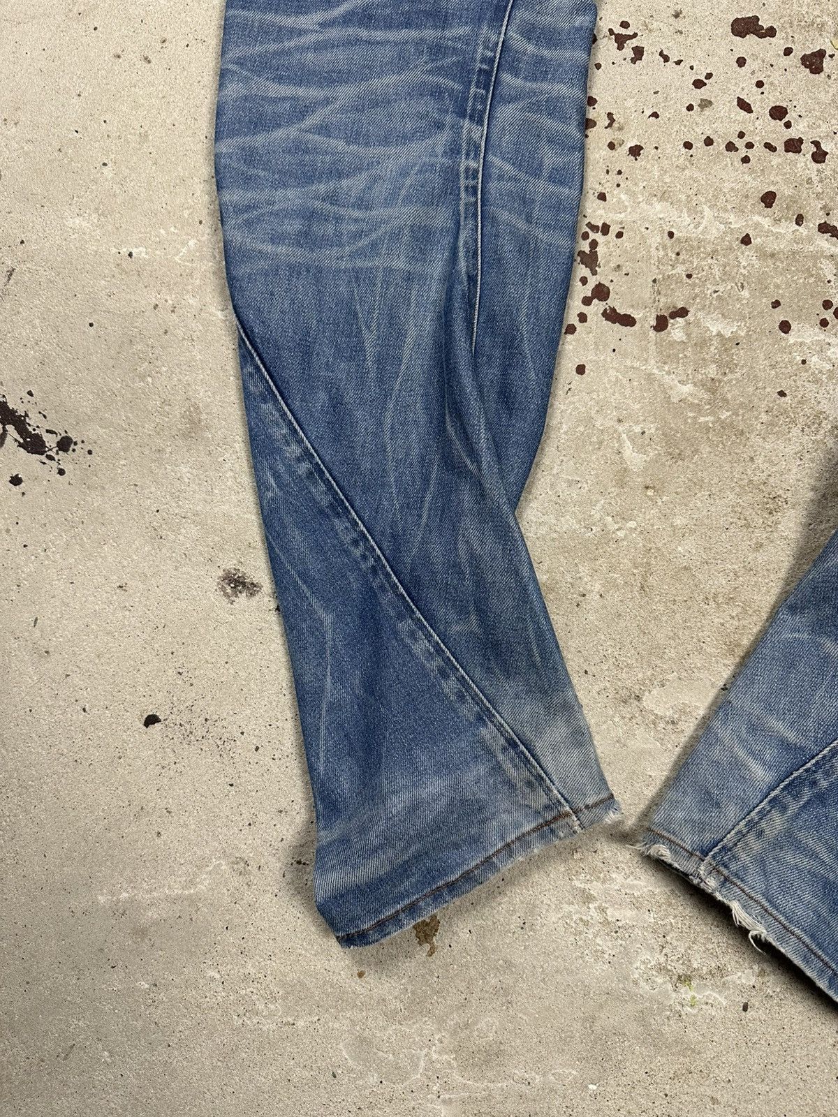 G-Star × Japanese Brand × Vintage Vintage Y2K G Star Raw Arc Slim Distressed Denim Pants Jeans Size US 29 - 14 Thumbnail