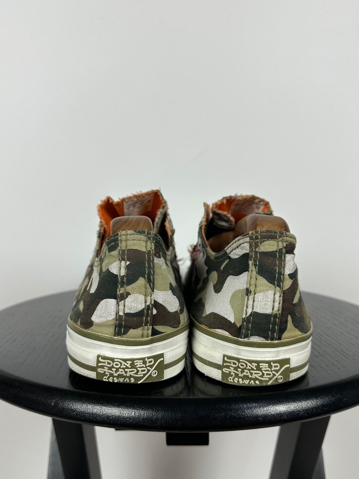 Ed Hardy Vintage Ed Hardy Y2K Camo Tattoo Graphic Slip On Sneakers Size US 11 / EU 44 - 9 Thumbnail