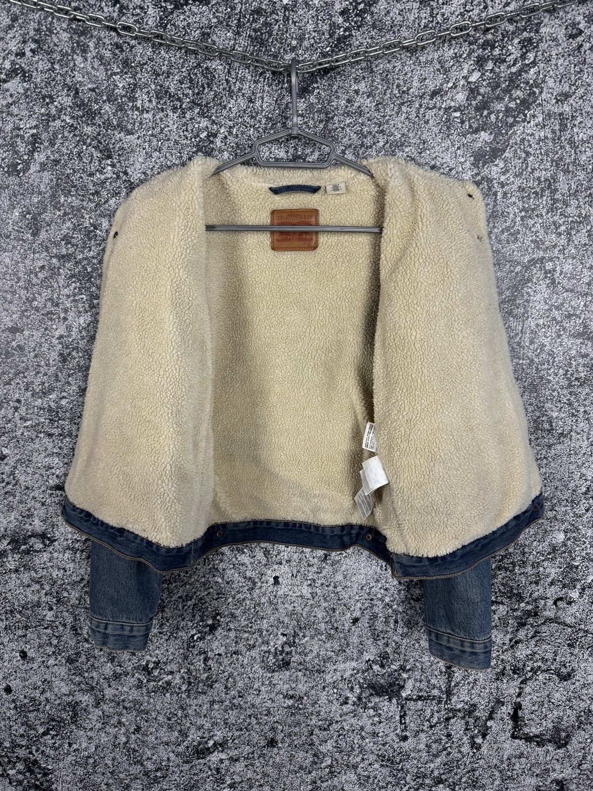 Levi's Women’s Levi’s Sherpa Trucker Denim Jacket Size L Size L / US 10 / IT 46 - 8 Thumbnail