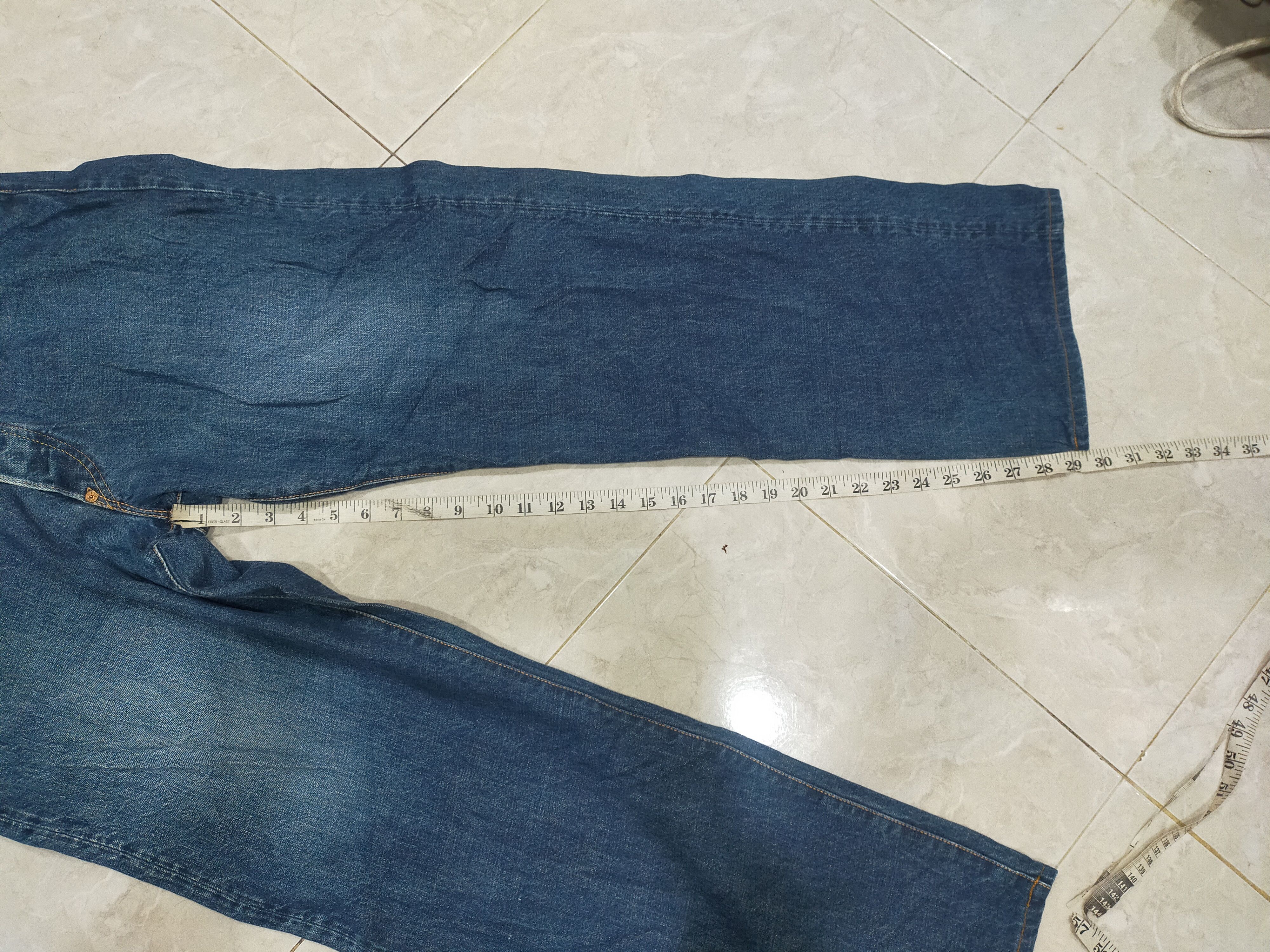 Evisu × Japanese Brand × Orslow Vintage Evisu Japan Selvedge Denim Size US 34 / EU 50 - 15 Thumbnail
