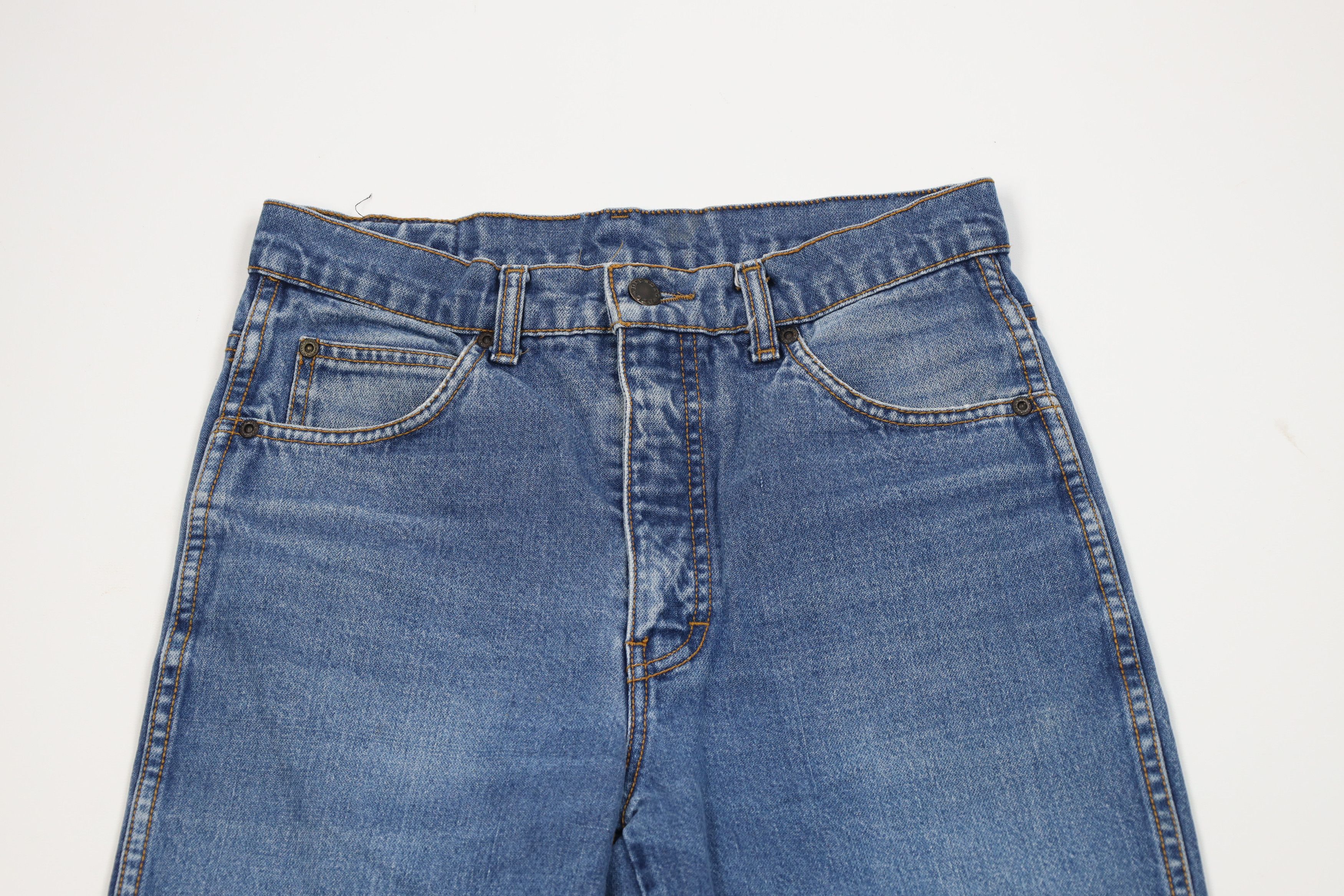 Vintage Vintage 70s 80s Streetwear Straight Leg Denim Jeans Blue Size 28" / US 6 / IT 42 - 2 Thumbnail