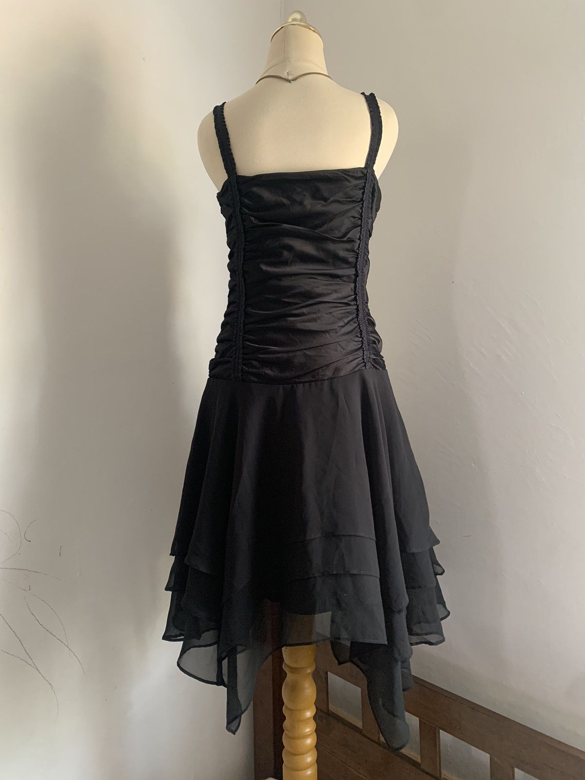 Designer Scot club vintage black party dress Size XS / US 0-2 / IT 36-38 - 3 Thumbnail