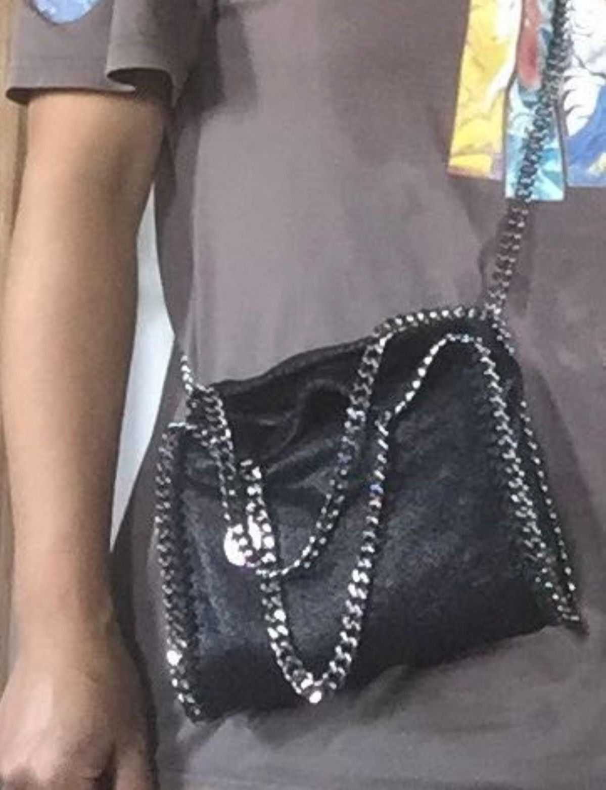 Stella McCartney Stella McCartney Falabella Tiny Shoulder/Cross/Handbag Size ONE SIZE - 8 Thumbnail