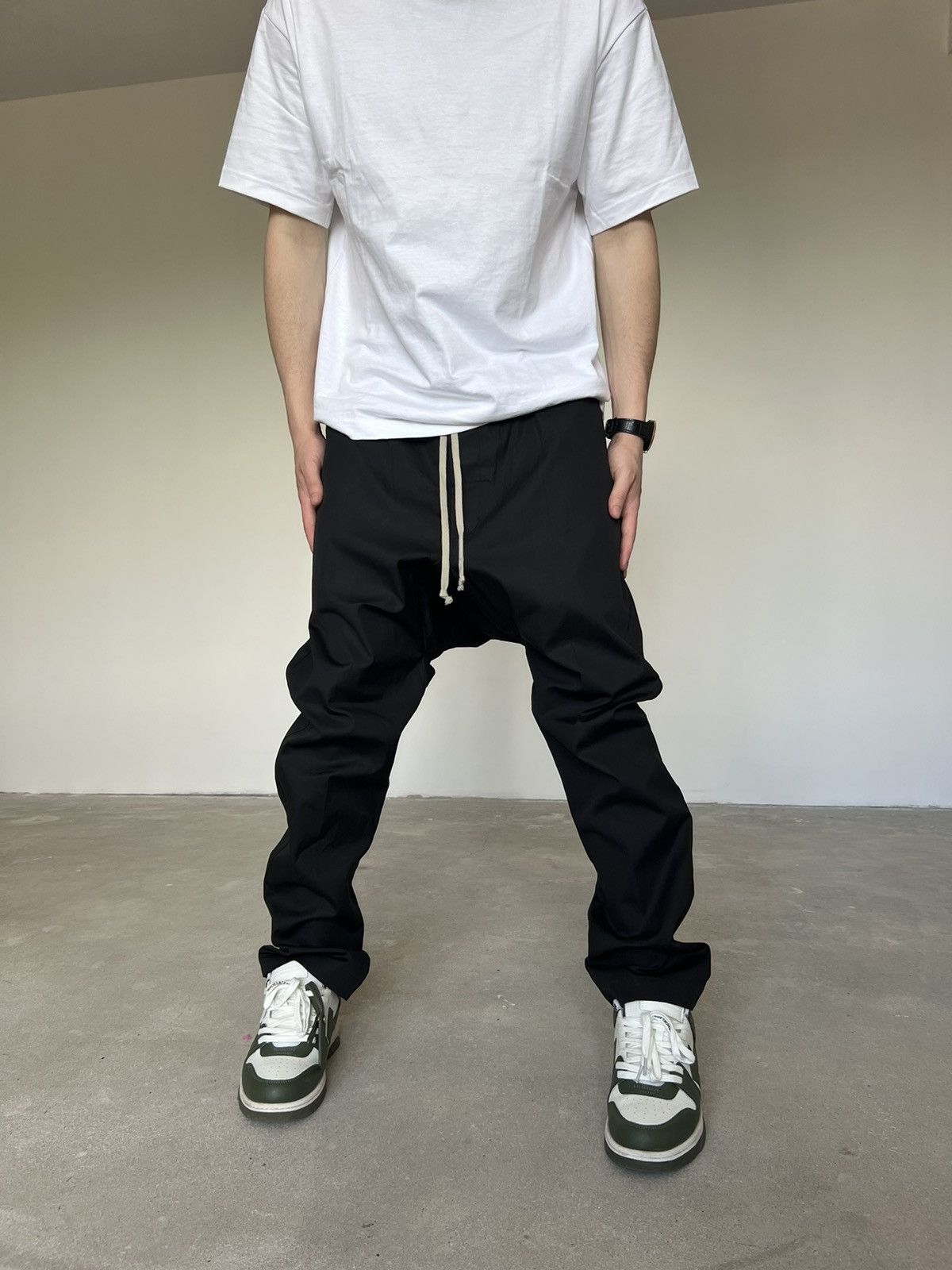 SS24 LIDO RICK OWENS BLACK PANTS