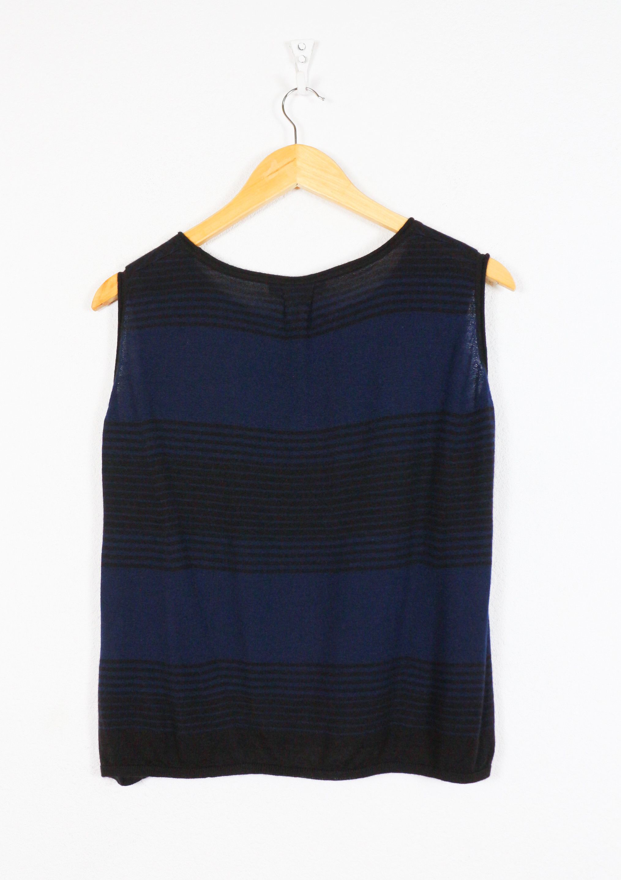 Jil Sander Jil Sander by Raf Simons Striped Cashmere Vest Sweater Size S / US 4 / IT 40 - 4 Thumbnail