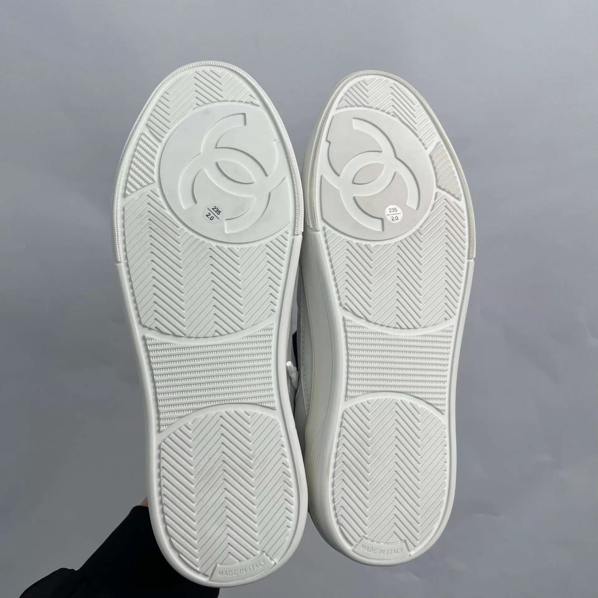 Chanel Chanel white calfskin sneakers size 37 Size US 6.5 / IT 36.5 - 5 Thumbnail