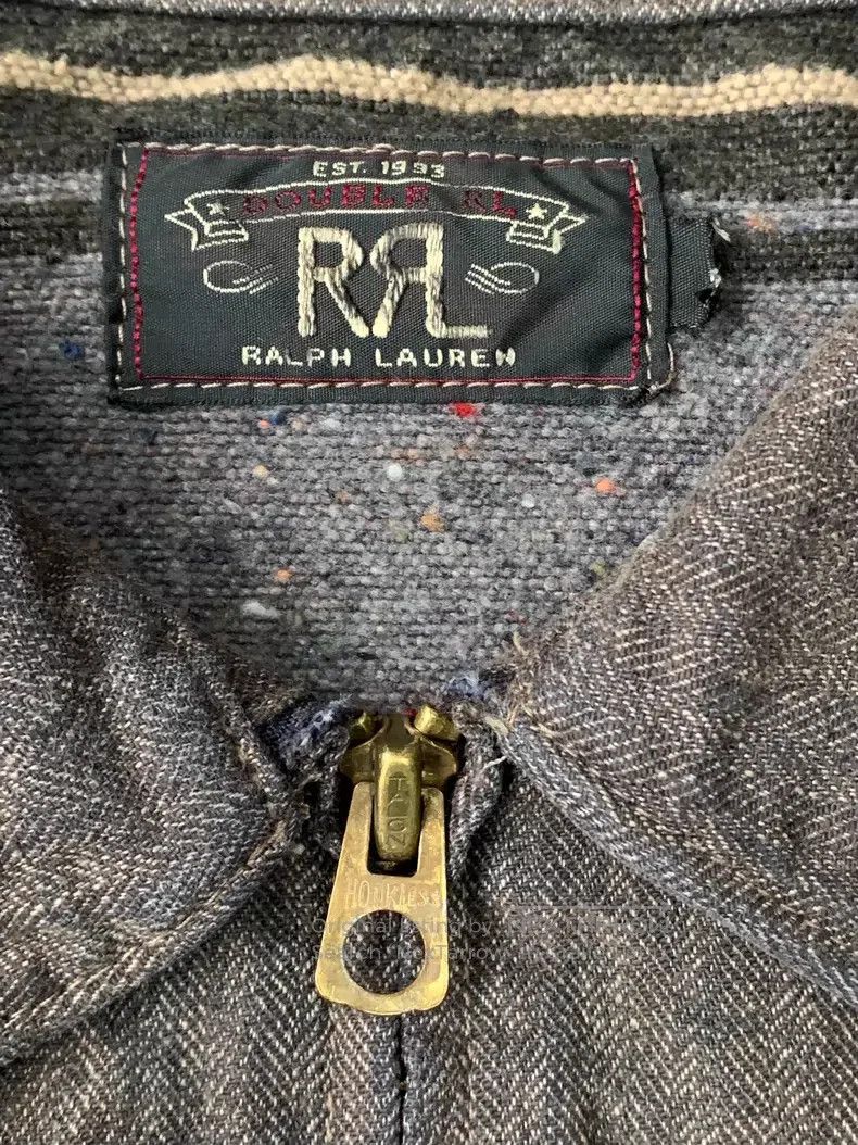 RRL Ralph Lauren RRL Ralph Lauren Distressed Blanket Lining Herringbone Jac Size US M / EU 48-50 / 2 - 3 Thumbnail