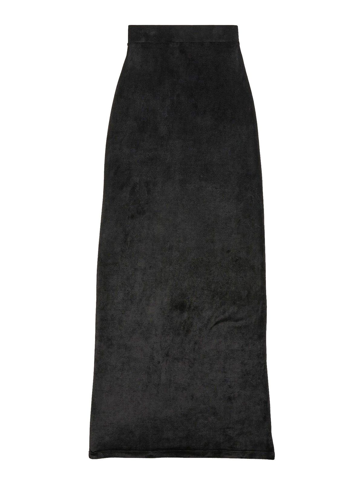 Balenciaga o1bcso1str0525 Maxi Skirt in Black Size 27" / US 4 / IT 40 - 1 Thumbnail