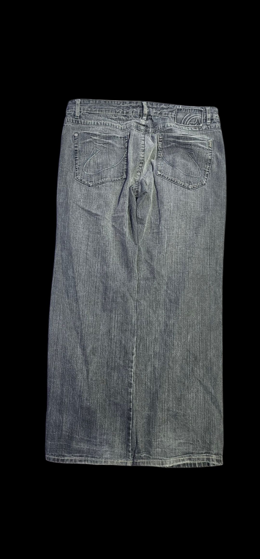 Japanese Brand Crzy Baggy Grey Bauhaus Jeans Size US 38 / EU 54 - 1 Thumbnail