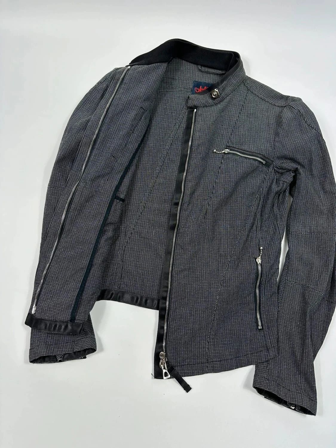 Marithe + Francois Girbaud Marithé + Francois Girbaud Fitted Jacket Pied de Poule Size M / US 6-8 / IT 42-44 - 6 Thumbnail