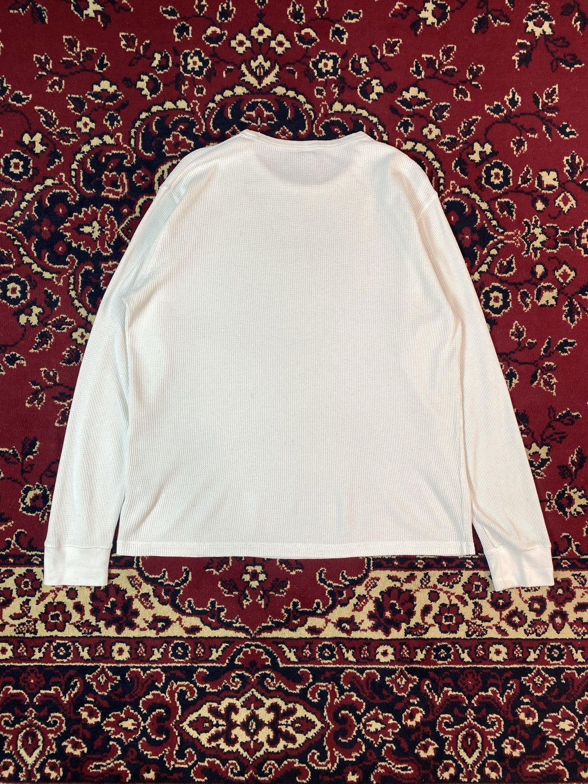 Uniqlo Uniqlo Waffle Crewneck Longsleeve T-Shirt Size US L / EU 52-54 / 3 - 3 Thumbnail