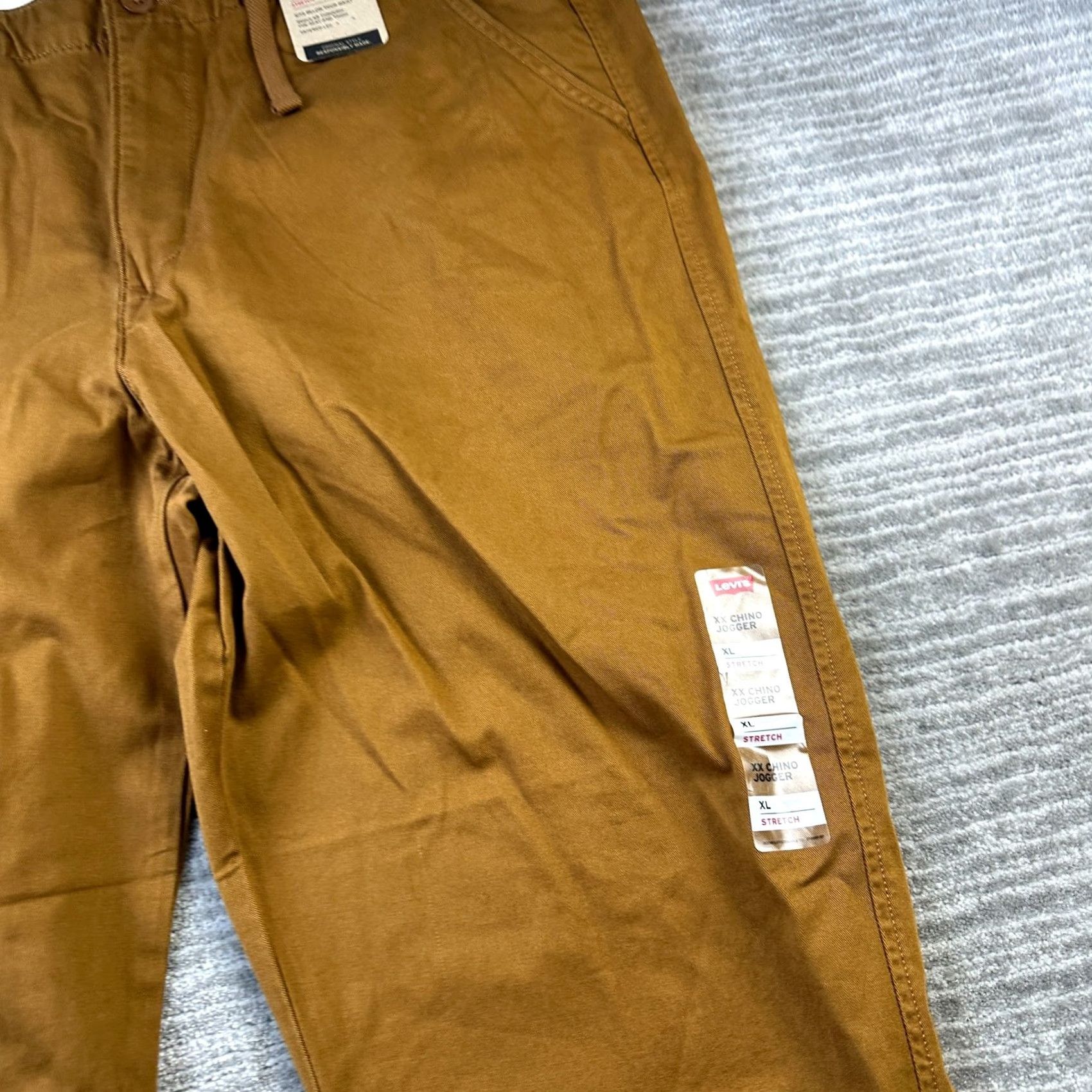 Levi's VINTAGE? No. Levi's Pants Regular Chino Pants XL Brown Men 5-Pocket Flat Front Zip Button Twill Casual Comfortable Shoes? Size US 36 / EU 52 - 4 Thumbnail