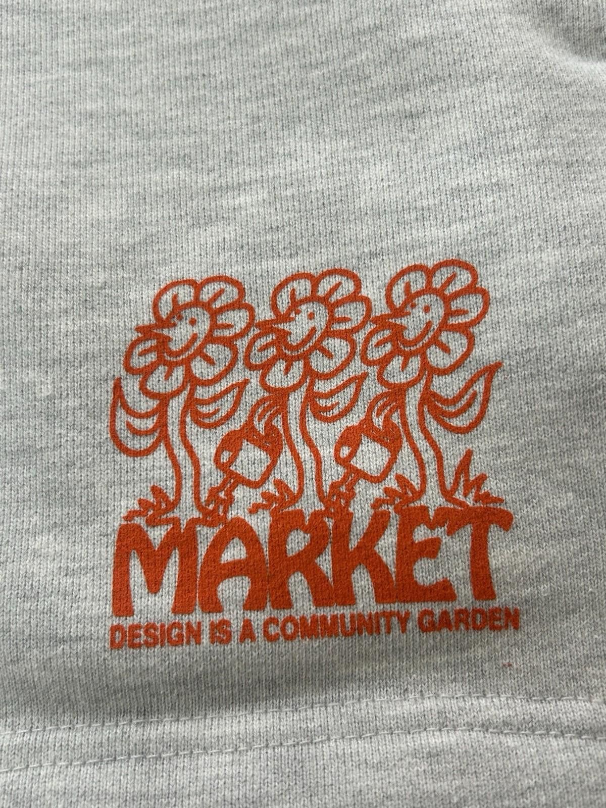 Other Market Studios Grey Community Garden Sweat Shorts XS NWT Size US 28 / EU 44 - 3 Thumbnail