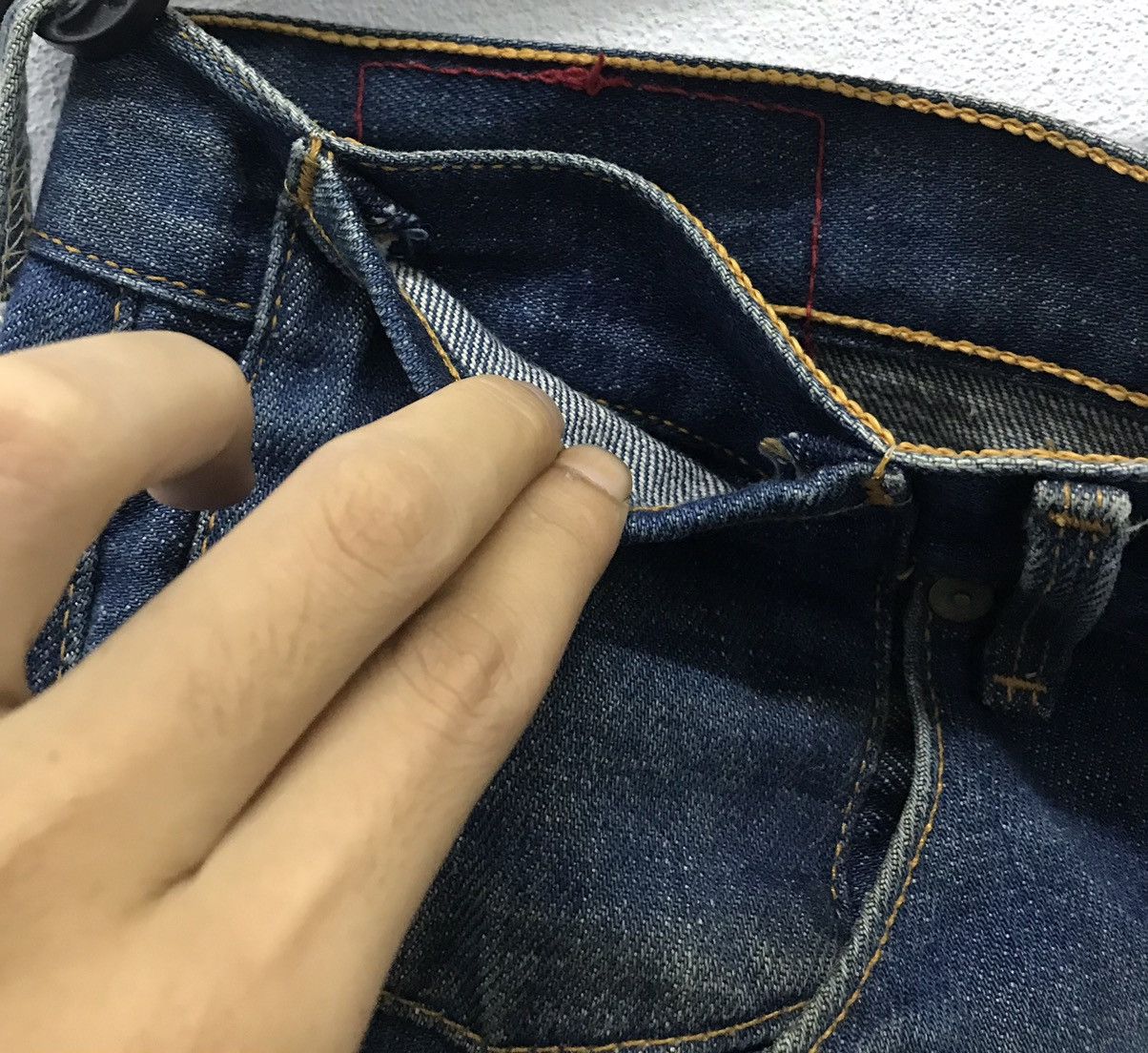 Levi's × Vintage Vintage Levi’s Red Denim Pants Size US 34 / EU 50 - 8 Thumbnail