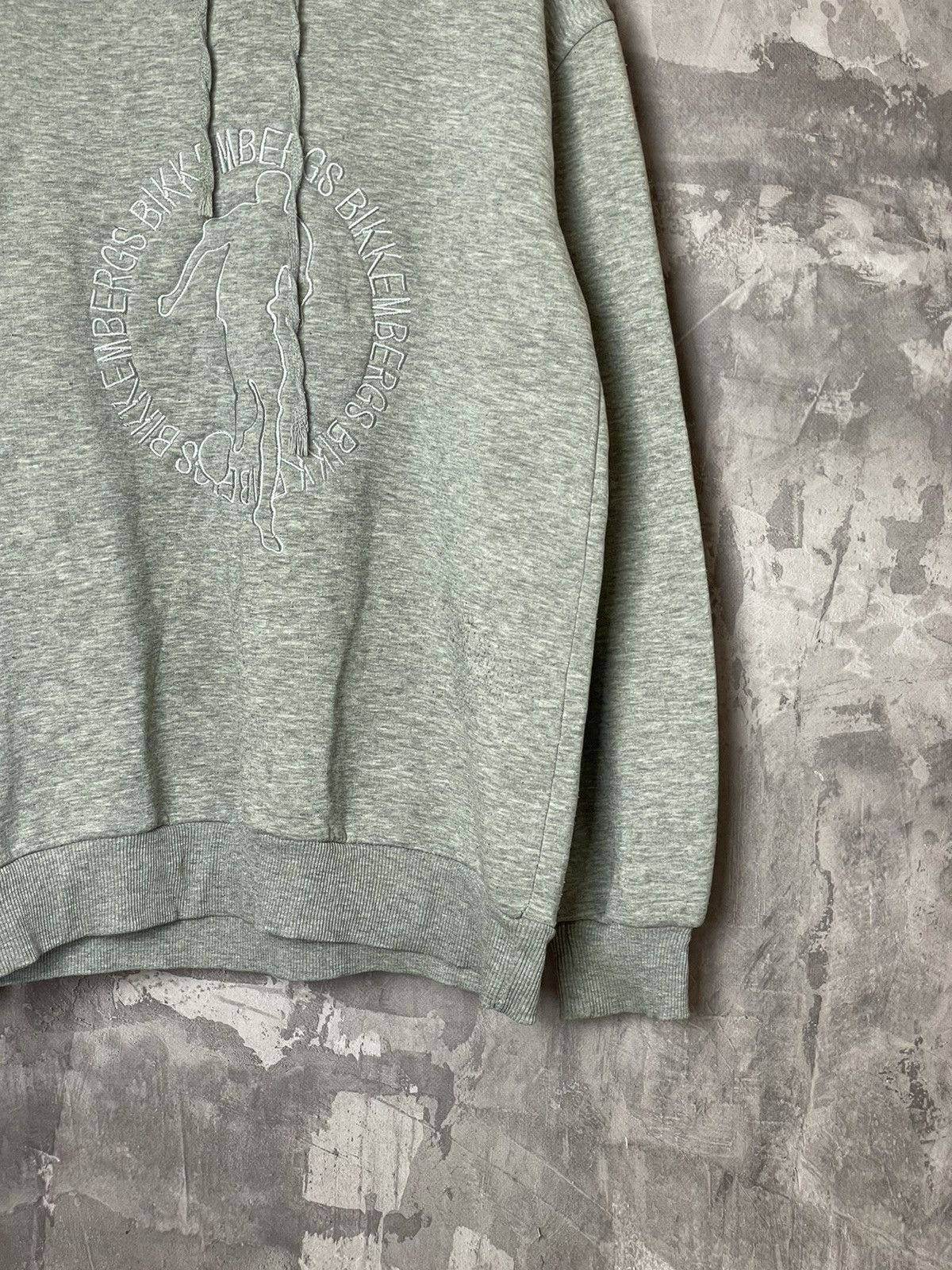 Dirk Bikkembergs × Vintage Dirk Bikkemberg vintage football embroidered logo hoodie Size US L / EU 52-54 / 3 - 6 Thumbnail