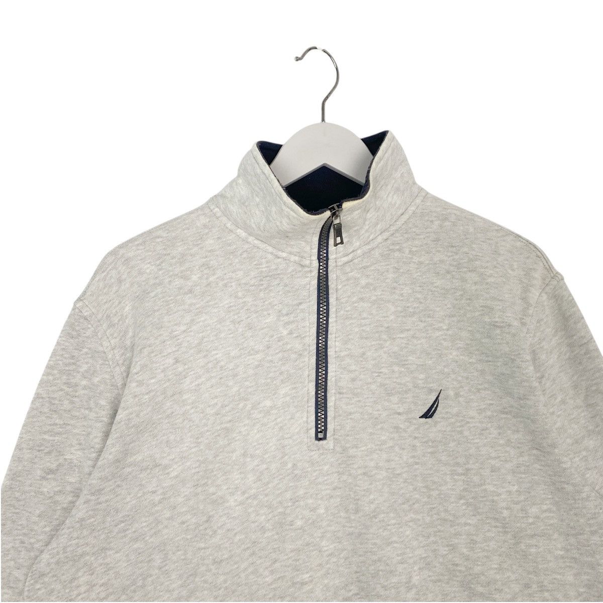 Vintage Vintage Nautica Since 1993 Half Zipper Sweatshirt Gray Sz S Size US S / EU 44-46 / 1 - 4 Thumbnail