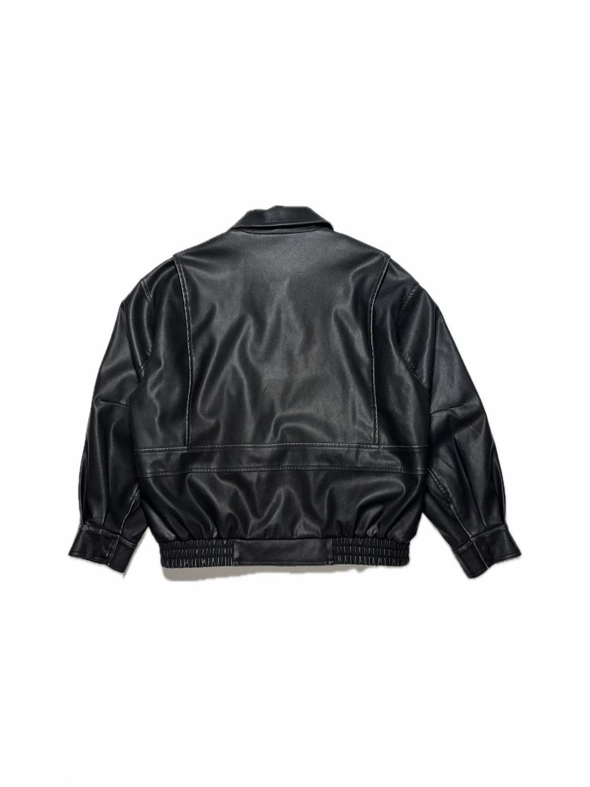 Velvet Vintage leather jacket boxy fit Velvet by Jenny Graham Size M / US 6-8 / IT 42-44 - 22 Thumbnail
