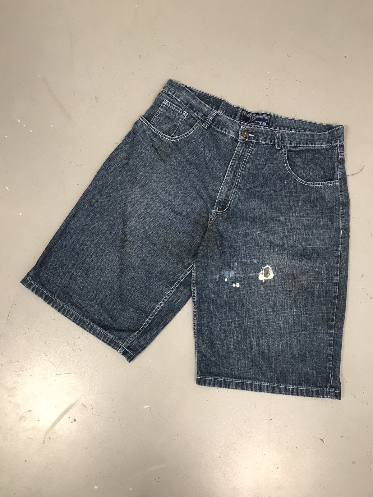 JNCO × Vintage Vintage evolution denim short Size US 41 - 2 Thumbnail