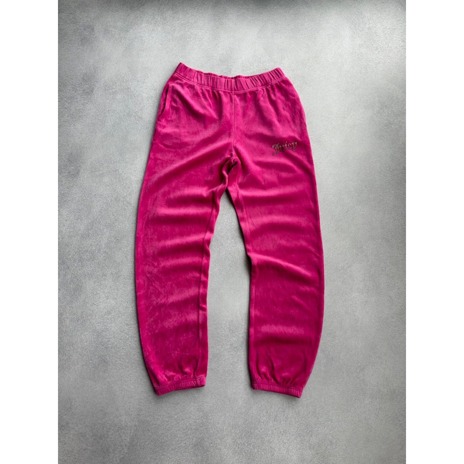 Juicy Couture VTG Juice Couture Pink Velour Woman Tracksuit Size S / US 4 / IT 40 - 15 Thumbnail