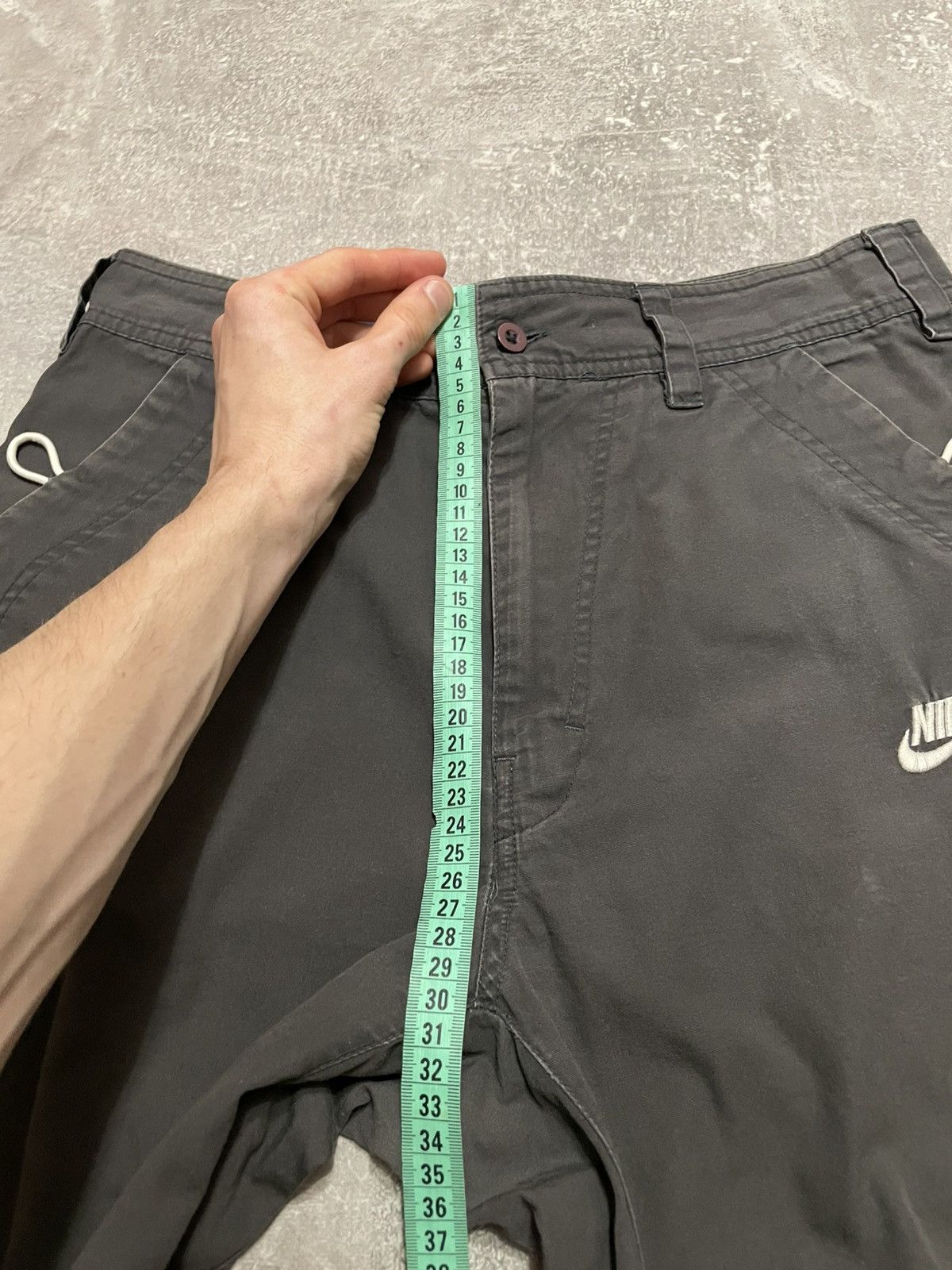 Nike × Vintage Vintage Nike 72 Y2K Cargo Shorts Size S Size US 30 / EU 46 - 19 Thumbnail